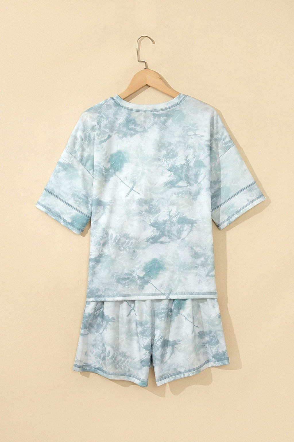 Camo Short Sleeve Top & Elastic Waist Shorts Set - Rooted & Reckless Co.