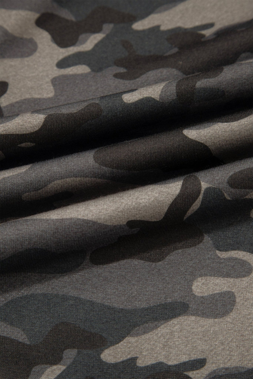 Camo Side Stripe Panel Drawstring Pants - Rooted & Reckless Co.