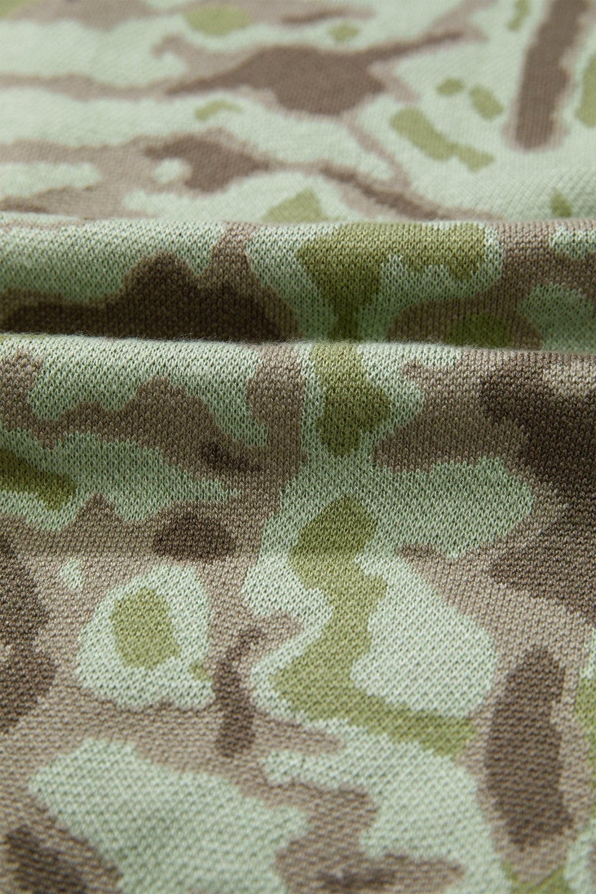 Camo Sleeveless Button Front Sweater Vest - Rooted & Reckless Co.
