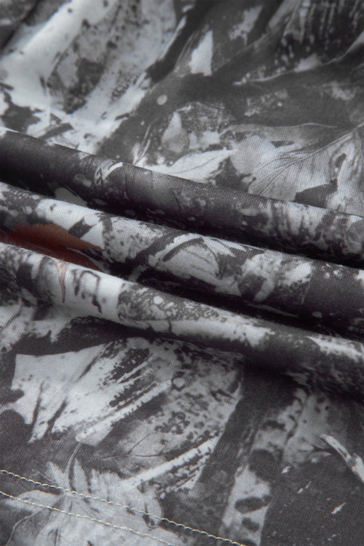 Camo Tie Elastic High Waist Shorts - Rooted & Reckless Co.