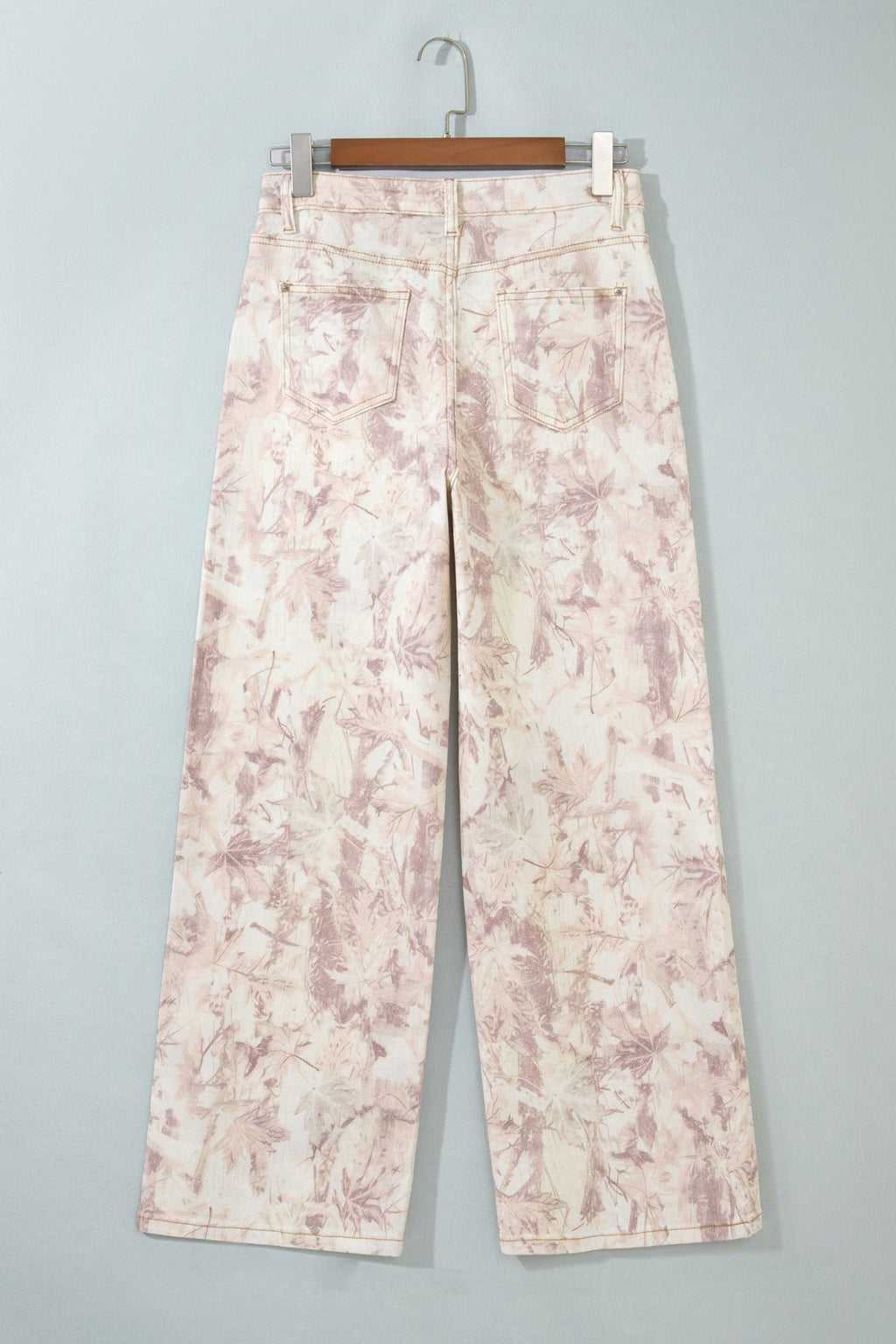 Camo Tummy Control Denim Wide Leg Jeans - Rooted & Reckless Co.