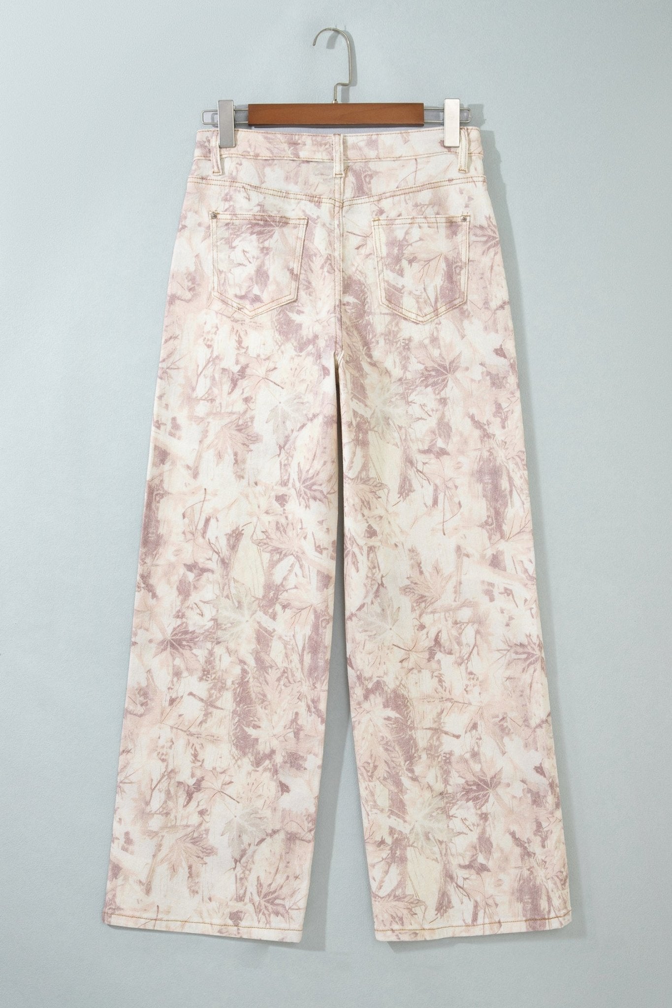 Camo Tummy Control Denim Wide Leg Jeans - Rooted & Reckless Co.