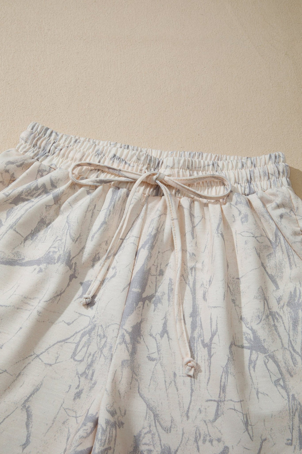 Camo V-Neck Loose Tee & Drawstring Shorts Set - Rooted & Reckless Co.