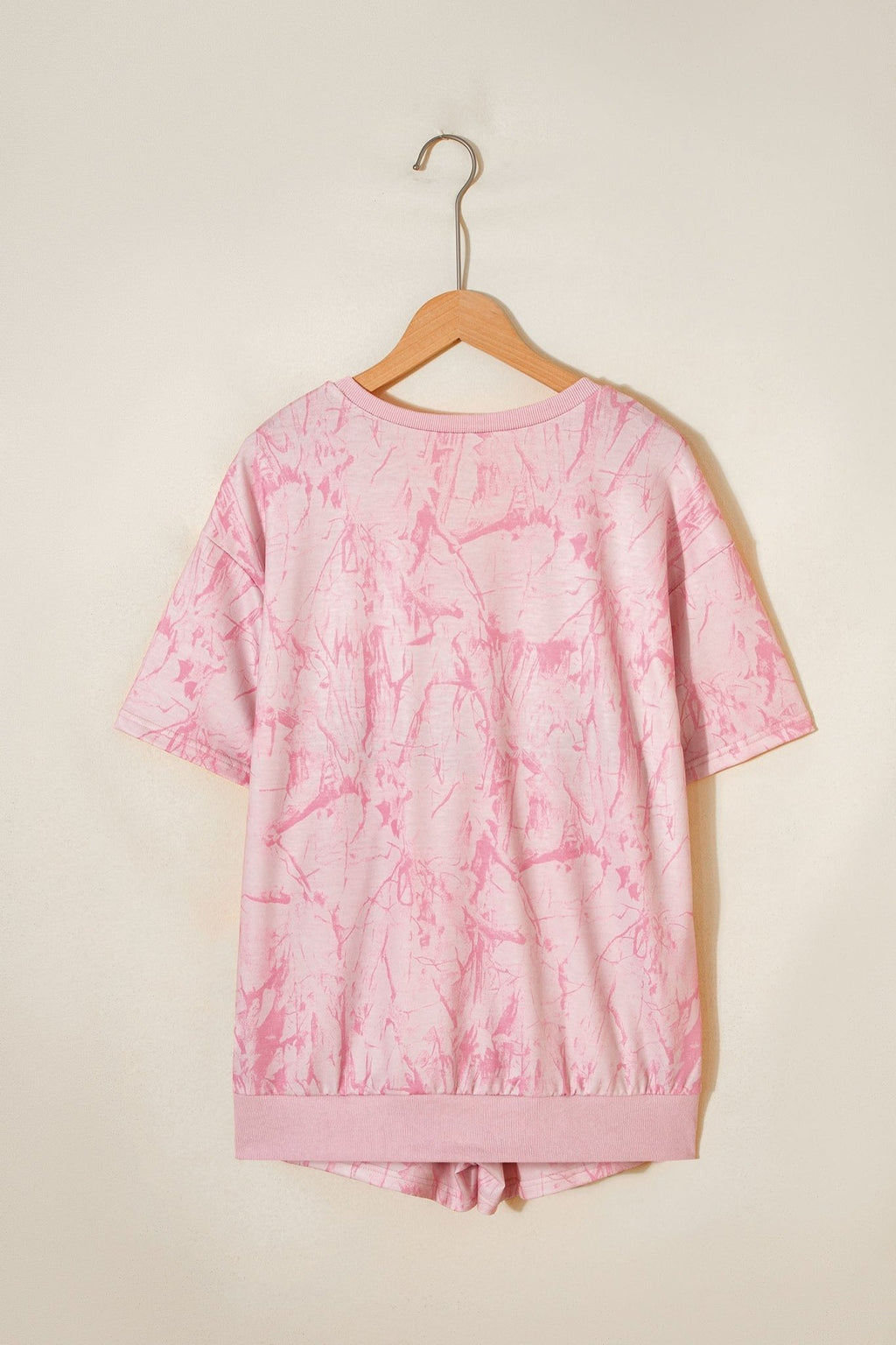 Camo V-Neck Tee & Drawstring Shorts Set - Rooted & Reckless Co.