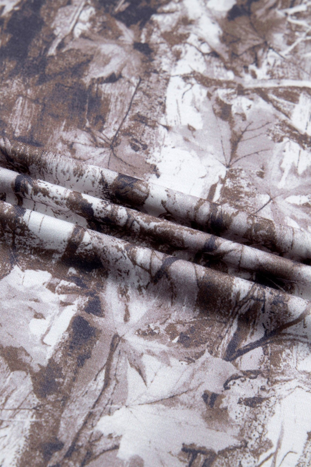Camo Woodland Drop Shoulder Tunic Tee - Rooted & Reckless Co.