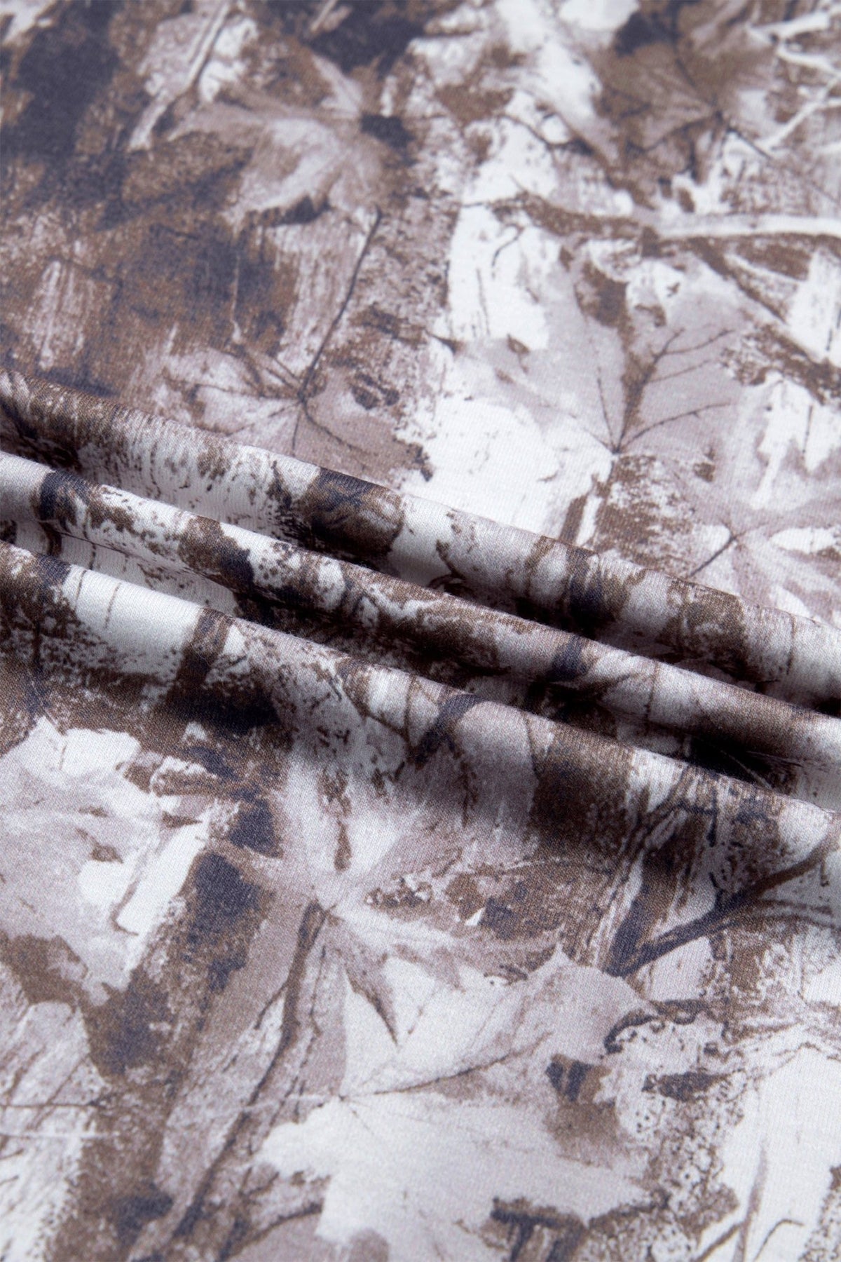 Camo Woodland Drop Shoulder Tunic Tee - Rooted & Reckless Co.