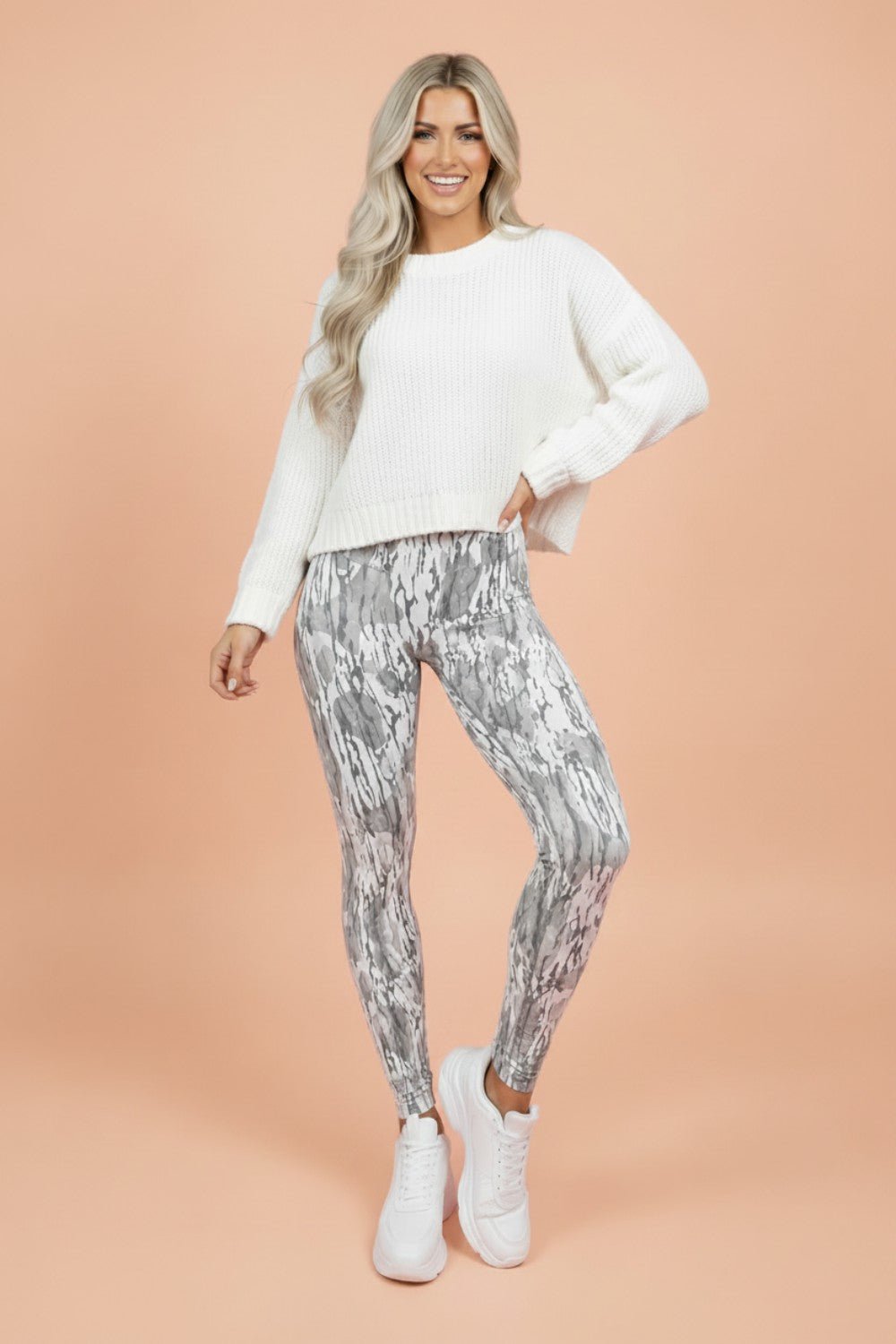 Camouflage High Waist Leggings - Rooted & Reckless Co.
