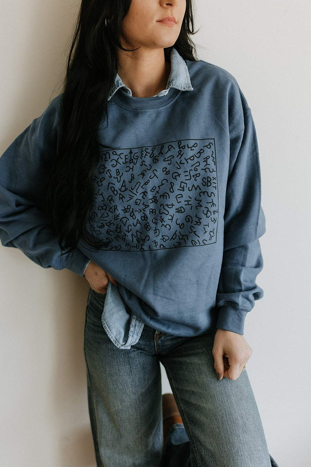 Cattle Brands Graphic Sweatshirt - Rooted & Reckless Co.