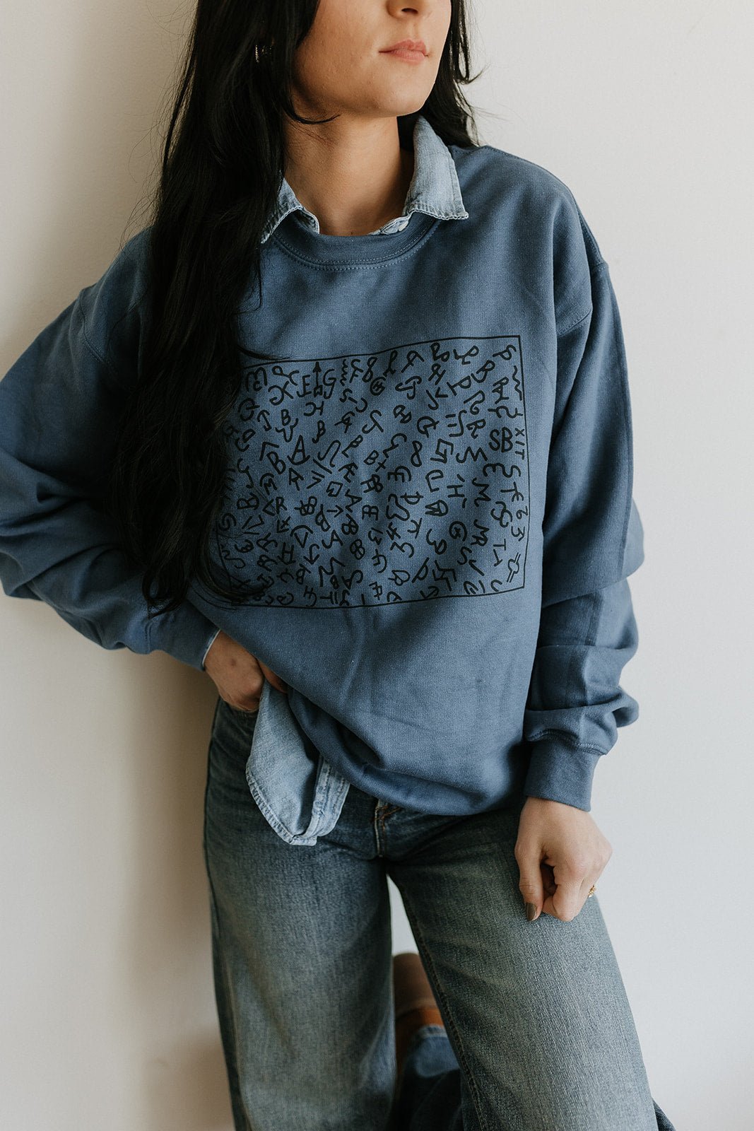 Cattle Brands Graphic Sweatshirt - Rooted & Reckless Co.