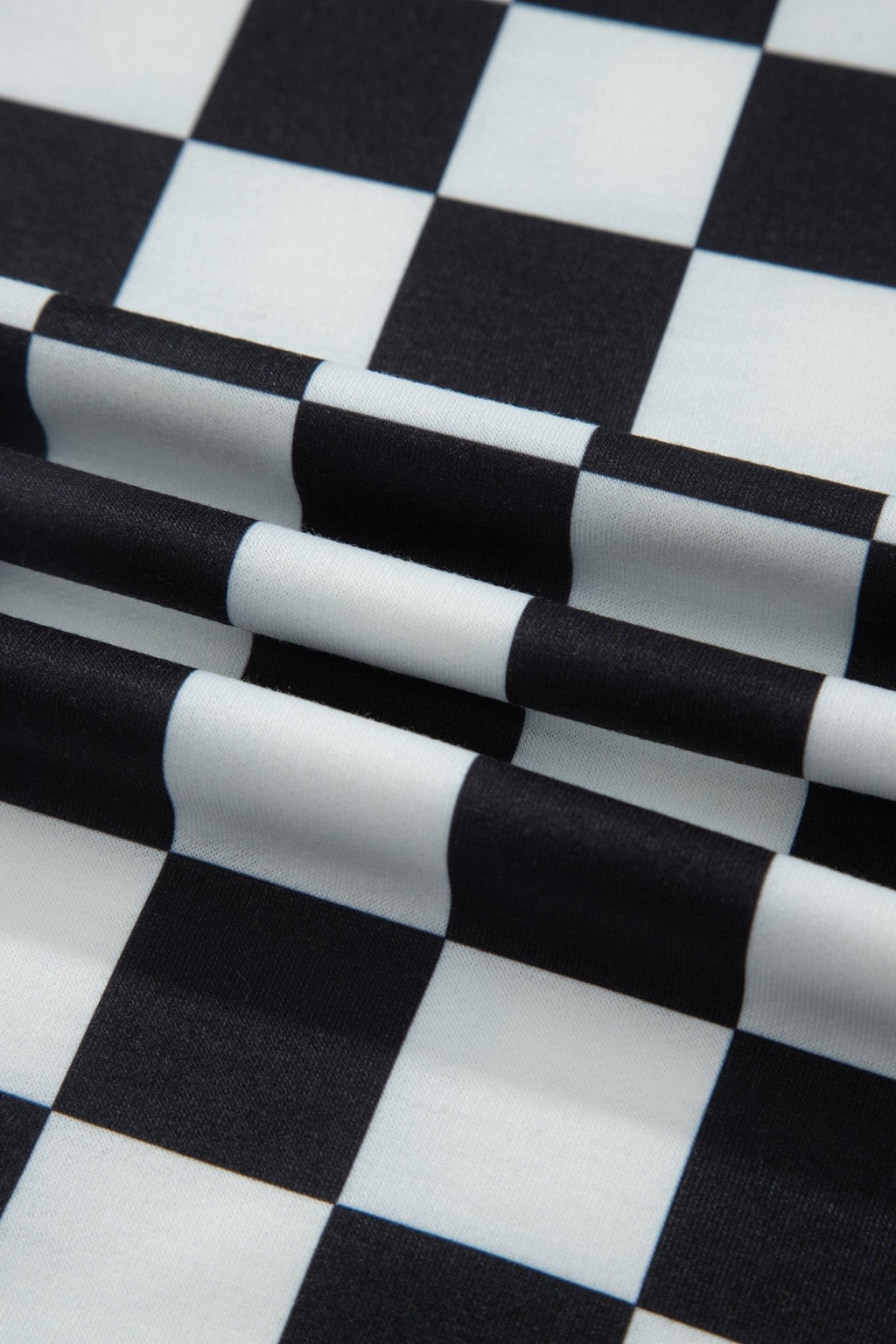 Checker Colorblock Mock Neck Top & Short Set - Rooted & Reckless Co.