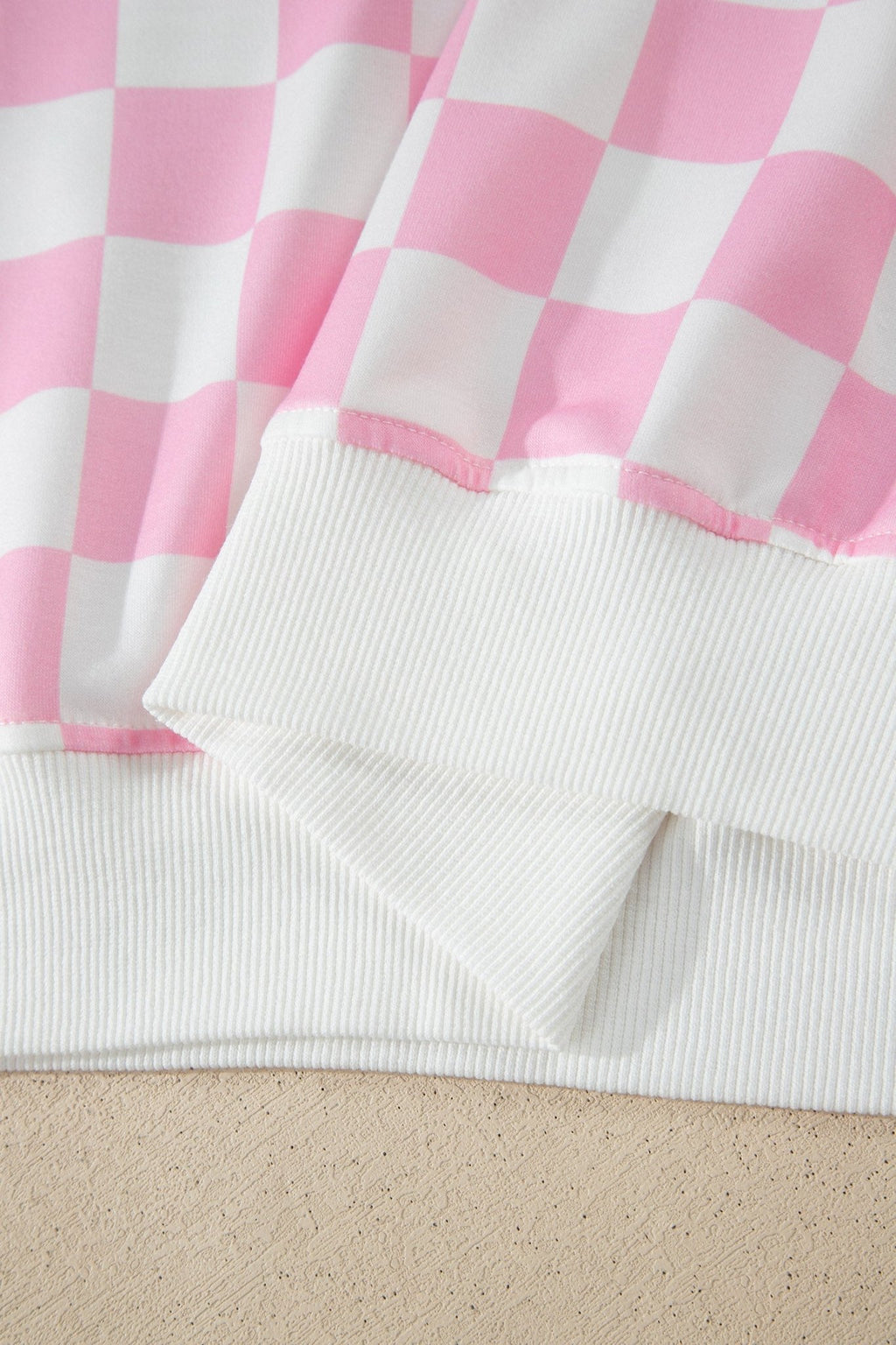 Checker Colorblock Mock Neck Top & Short Set - Rooted & Reckless Co.