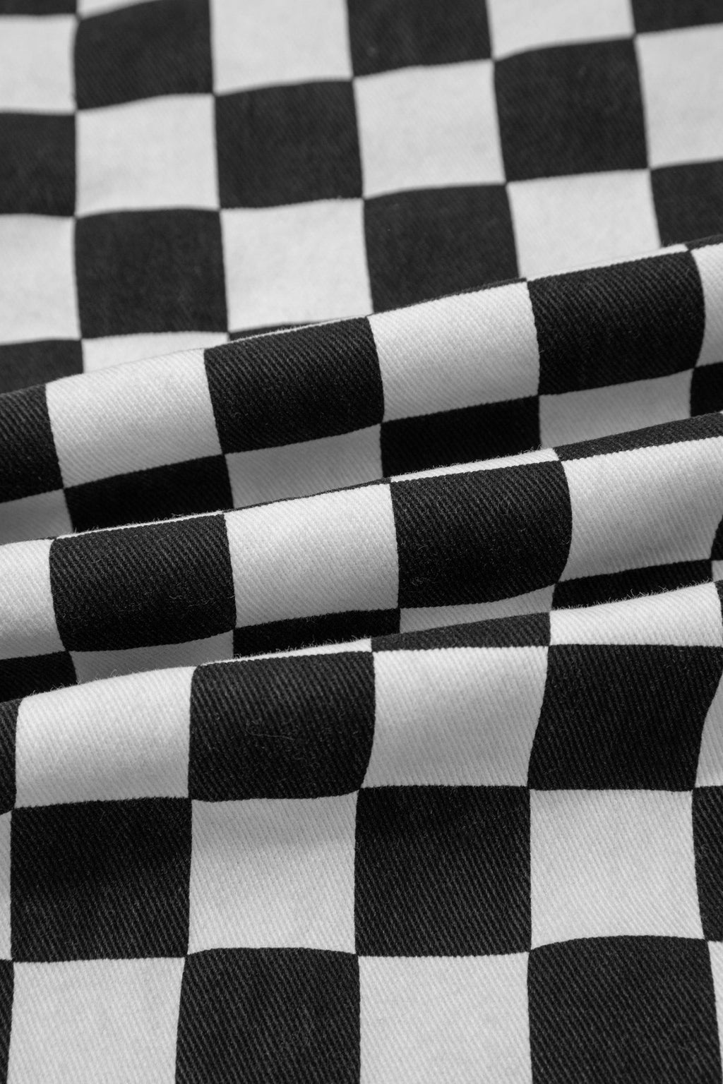 Checker Distressed Raw Edge Cropped Jeans - Rooted & Reckless Co.