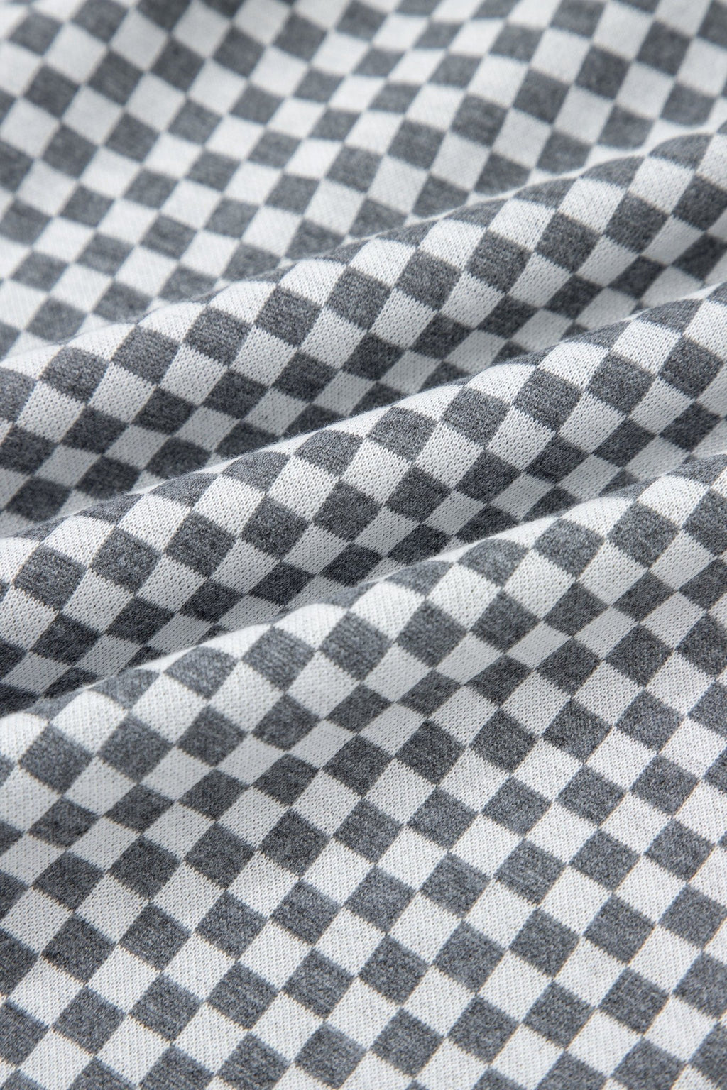 Checker Drawstring Elastic Waist Pocketed Shorts - Rooted & Reckless Co.
