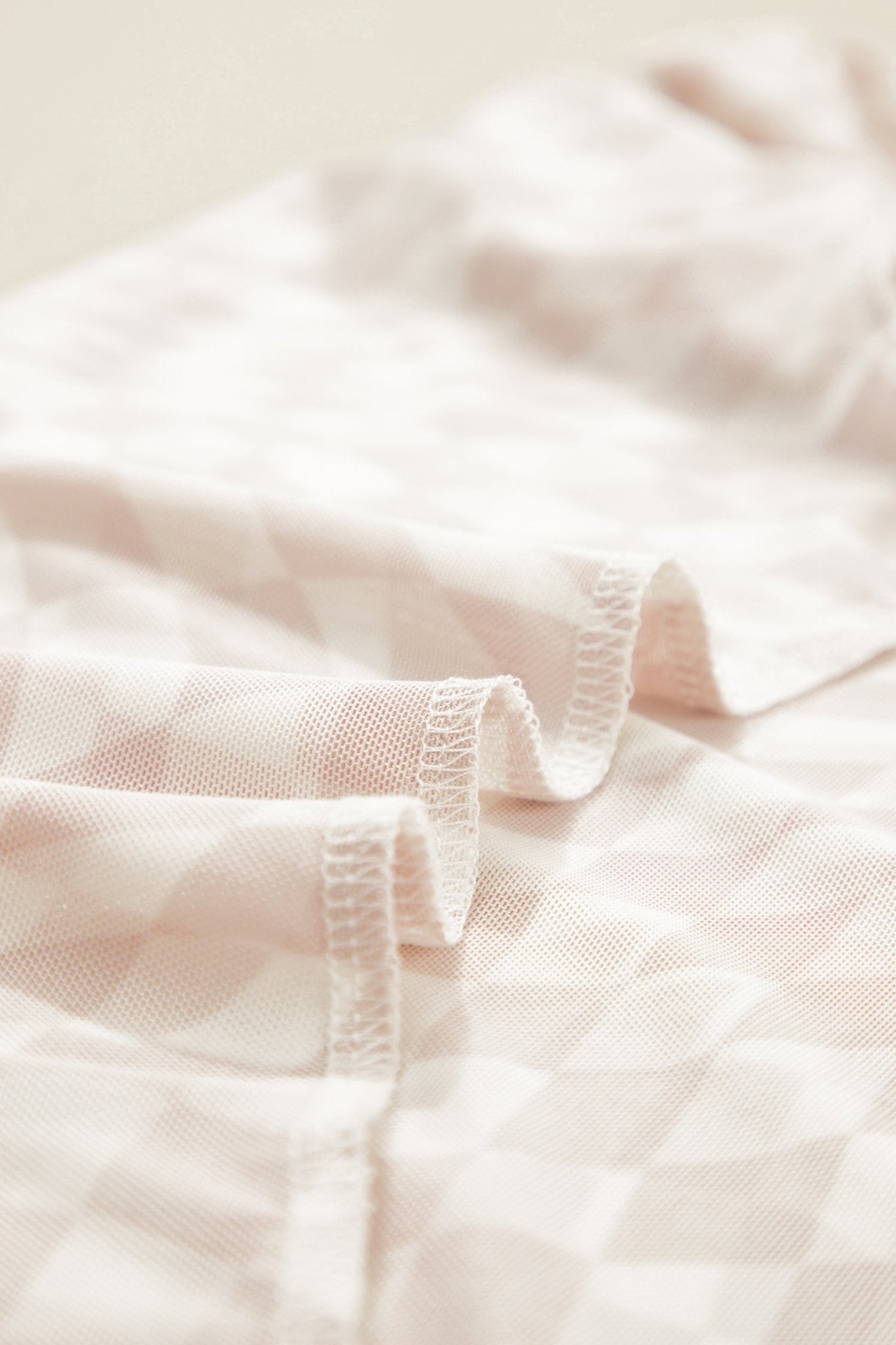 Checker Mesh Mock Neck Short Sleeve T-Shirt - Rooted & Reckless Co.