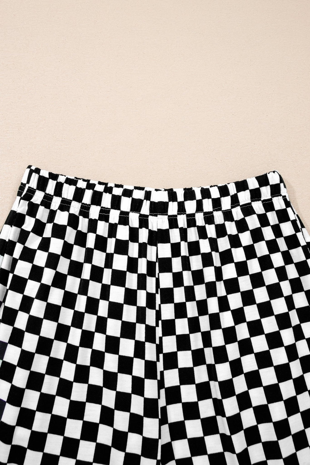 Checker Short Sleeve Tee & Pants Set - Rooted & Reckless Co.