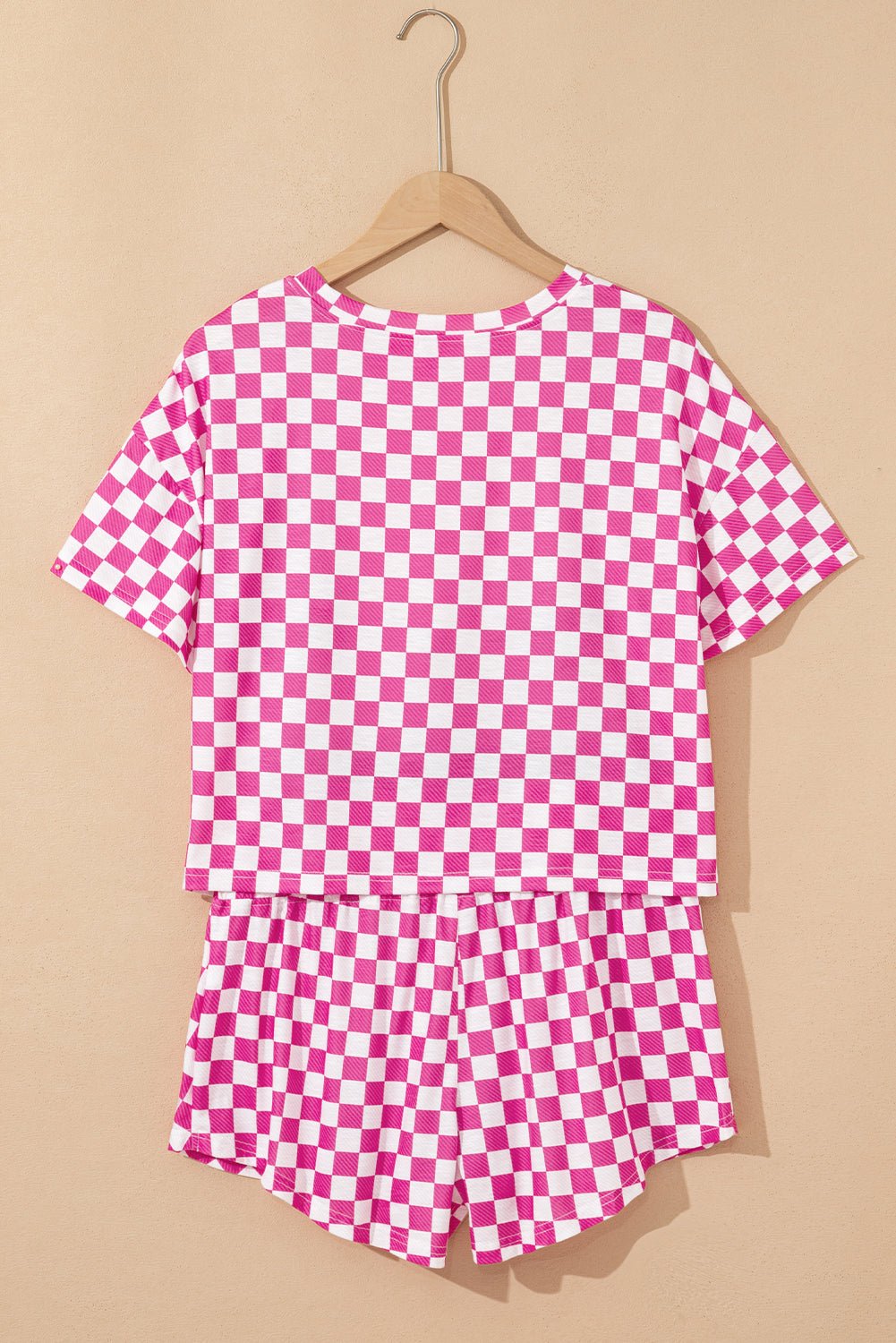 Checker T-Shirt & High Waist Skort Set - Rooted & Reckless Co.