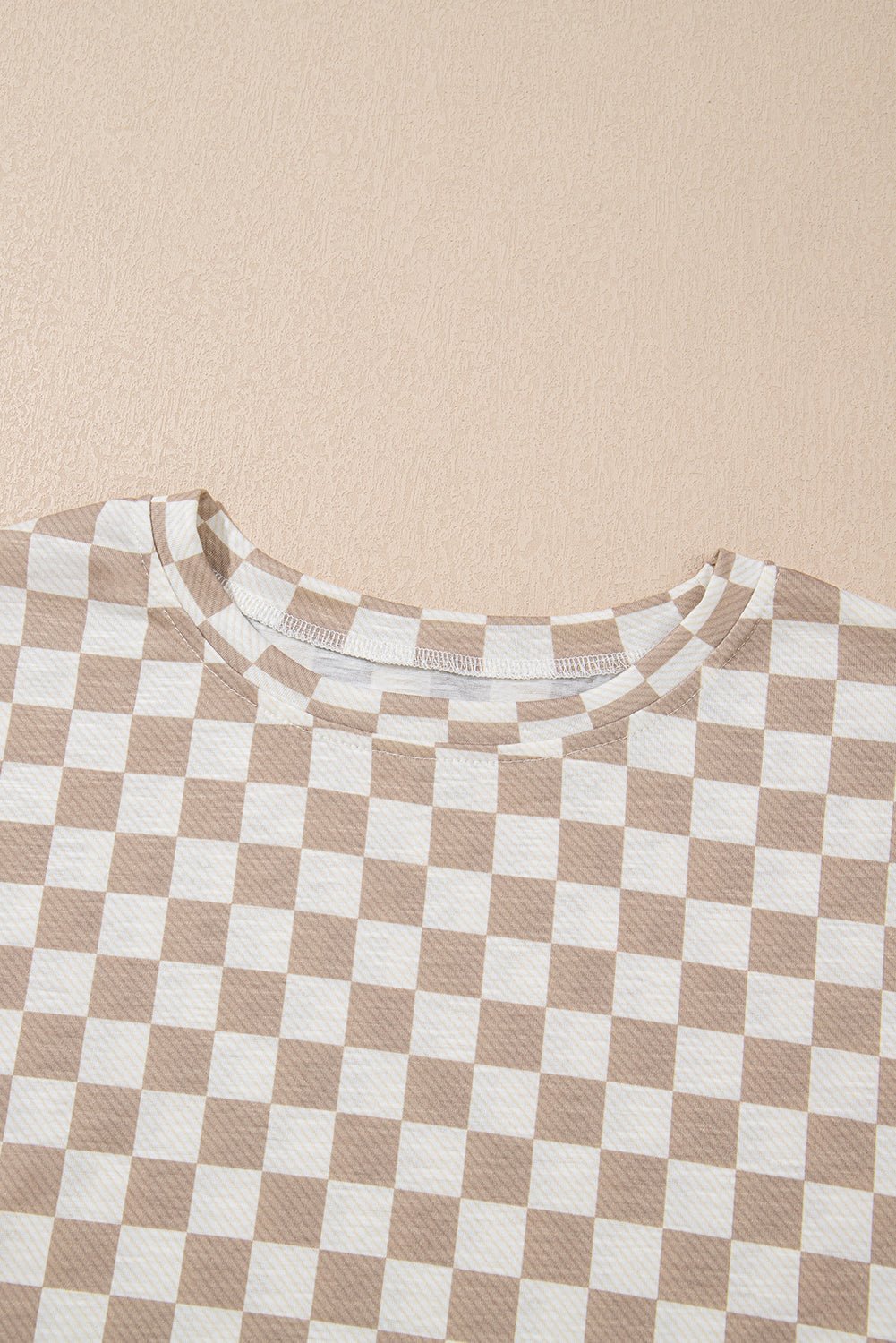 Checker T-Shirt & High Waist Skort Set - Rooted & Reckless Co.