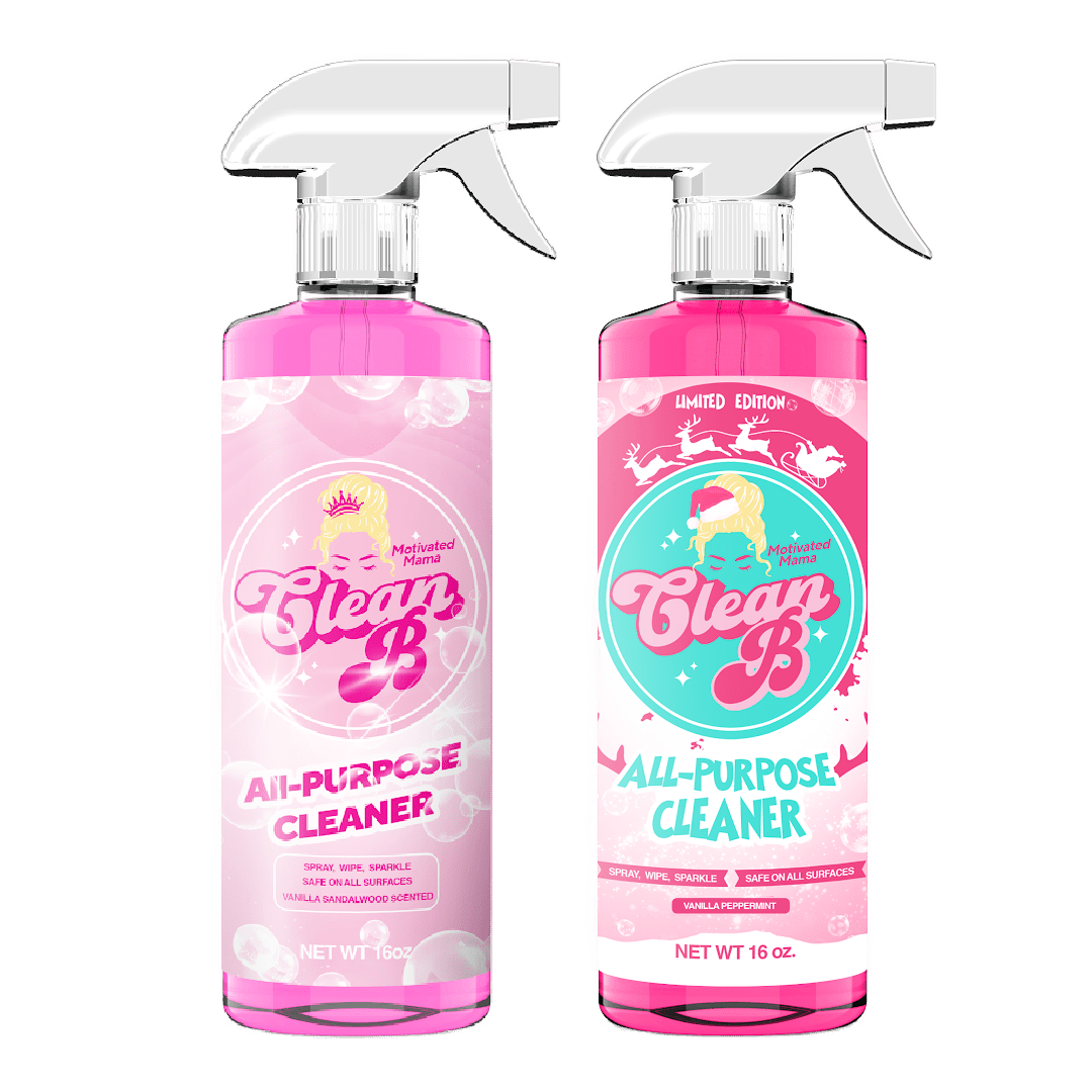 Clean B OG & Christmas All Purpose Cleaner 2 Pack Bundle - Rooted & Reckless Co.