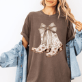 Coastal Cowgirl | Coquette Bow | Nashville | CC Graphic Tee - Rooted & Reckless Co.