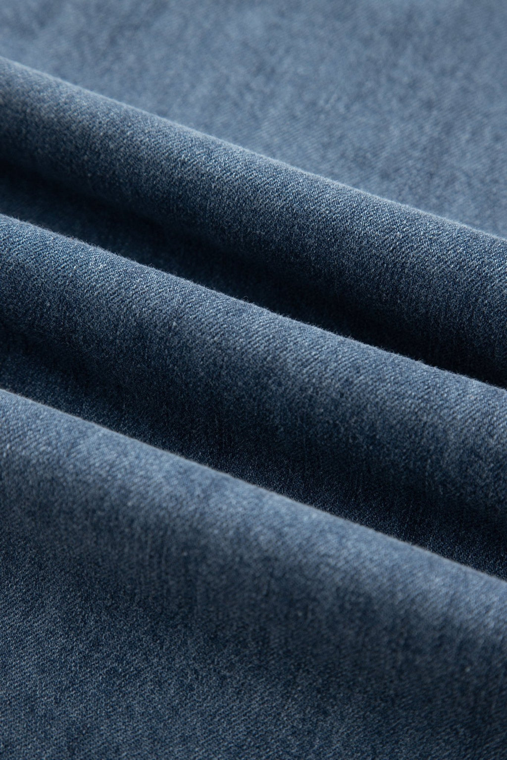 Colorblock Denim Long Sleeve Buttoned Shirt - Rooted & Reckless Co.