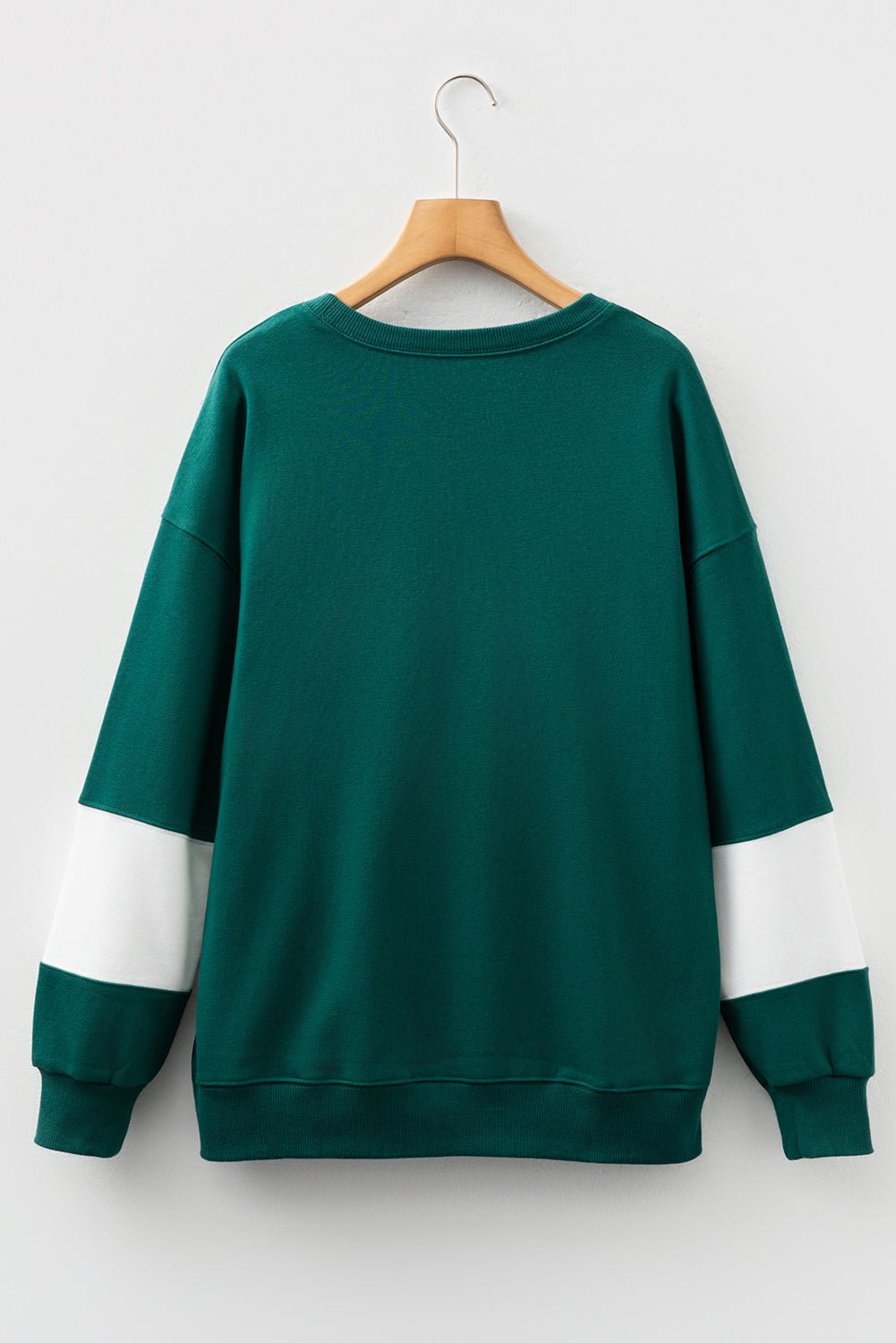 Colorblock Drop Shoulder Baggy Sweatshirt - Rooted & Reckless Co.