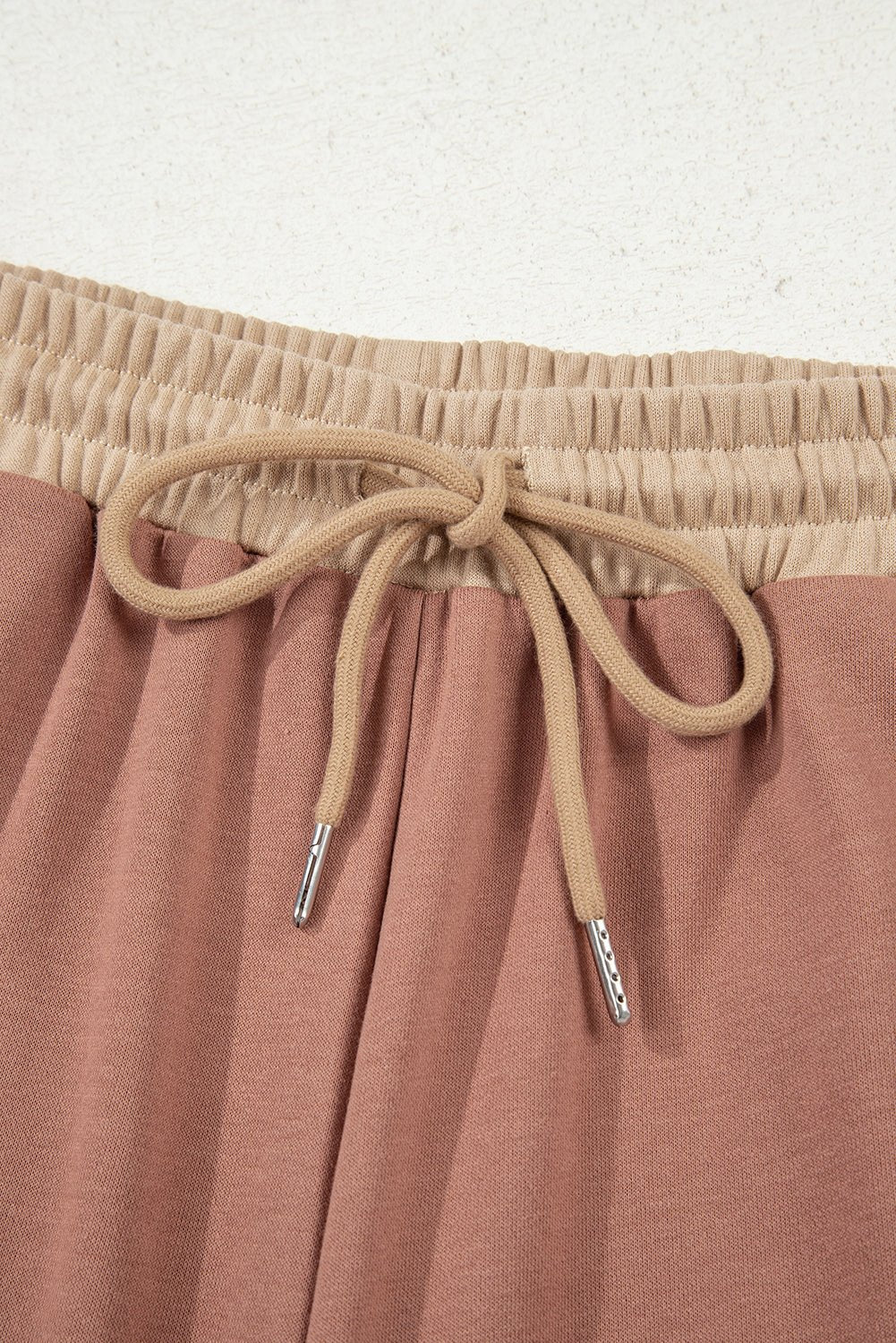 Colorblock Long Sleeve Top and Drawstring Pant Set - Rooted & Reckless Co.
