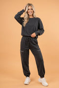 Colorblock Long Sleeve Top and Jogger Pants Set - Rooted & Reckless Co.