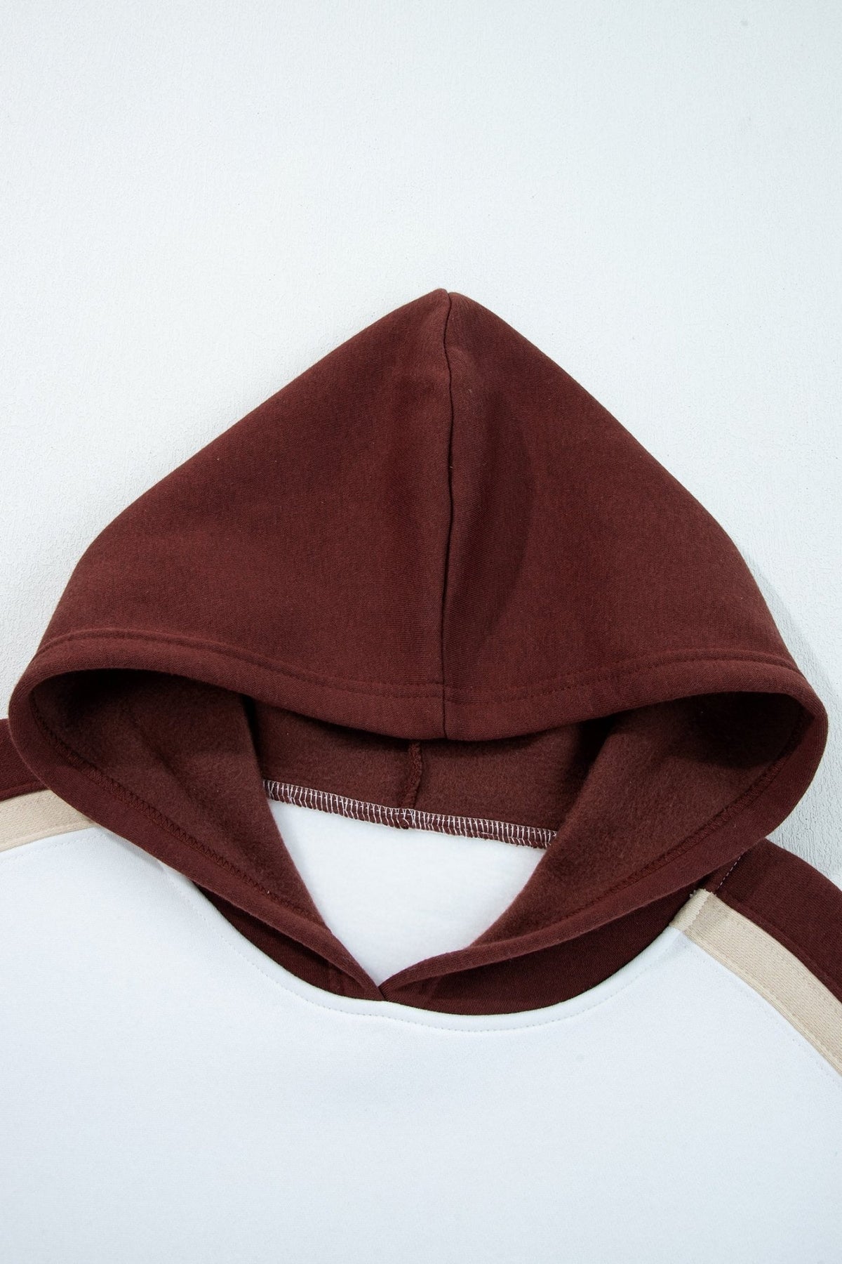 Colorblock Patchwork Kangaroo Pocket Hooded Sweatshirt - Rooted & Reckless Co.