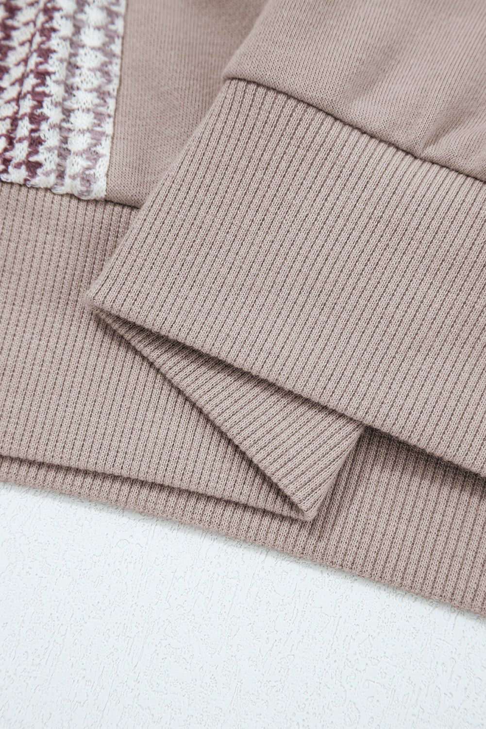 Colorblock Patchwork Long Sleeve Hoodie - Rooted & Reckless Co.