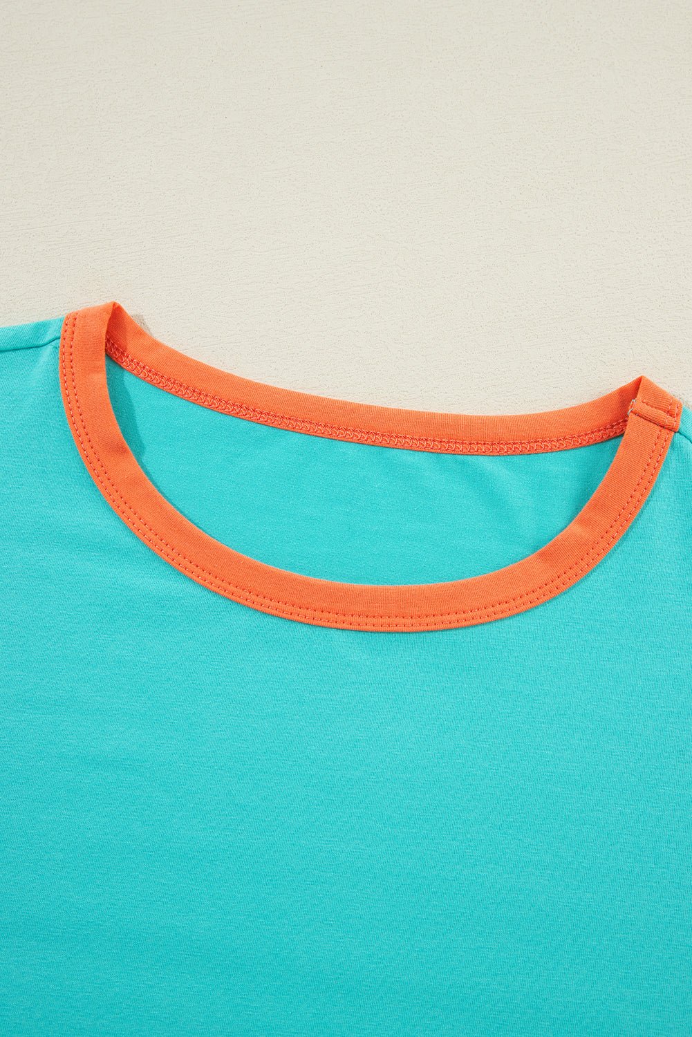 Colorblock Patchwork Long Sleeve Top - Rooted & Reckless Co.