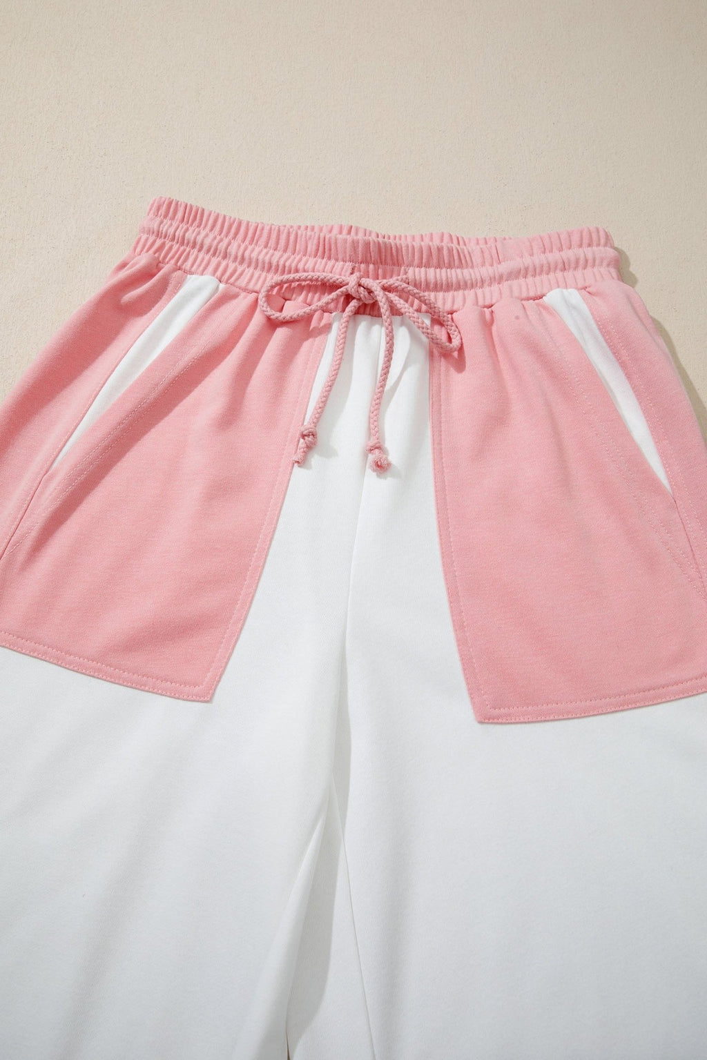 Colorblock Patchwork Tee & Drawstring Pant Set - Rooted & Reckless Co.