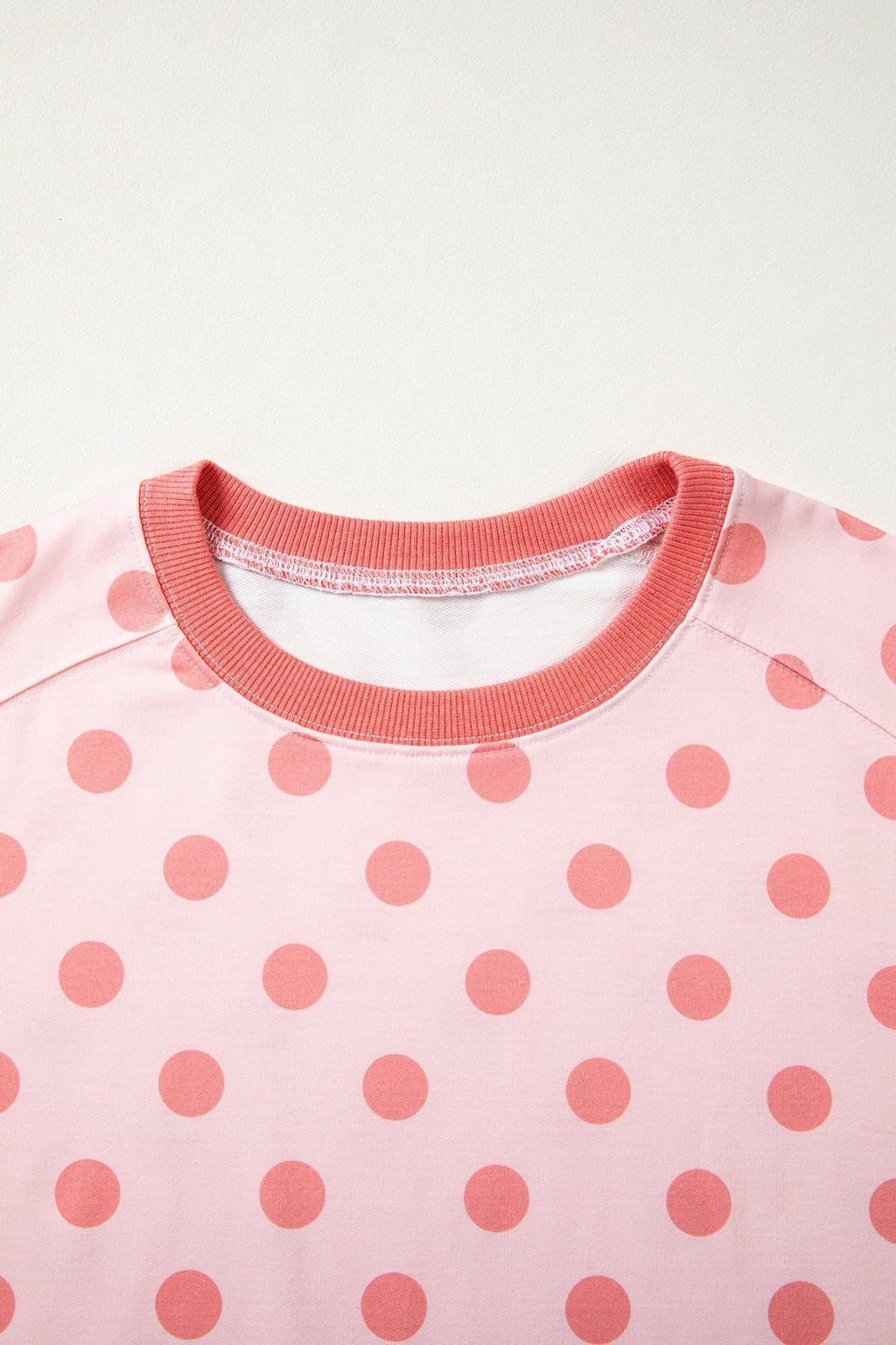 Colorblock Polka Dot Short Sleeve Tee - Rooted & Reckless Co.