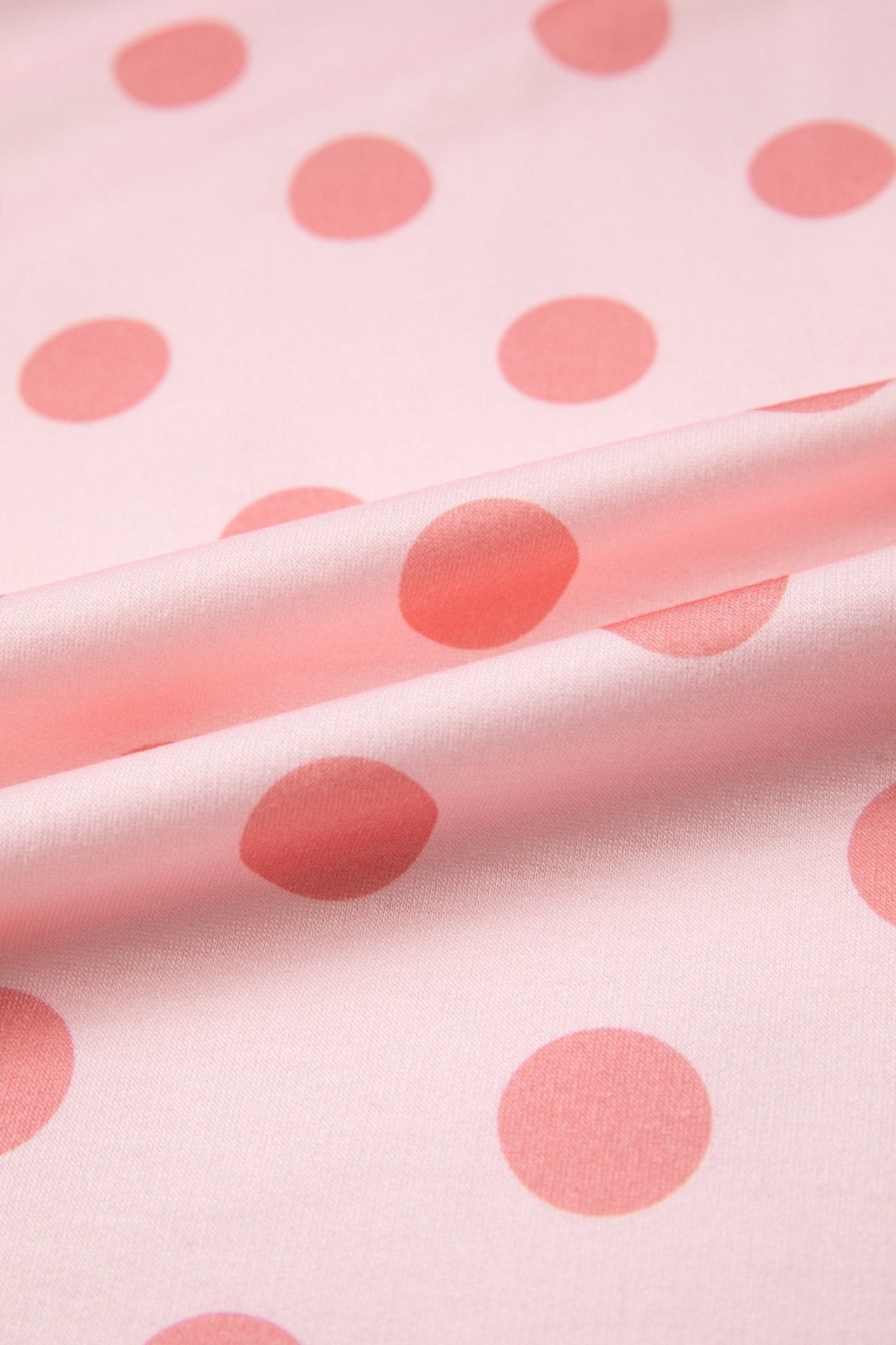 Colorblock Polka Dot Short Sleeve Tee - Rooted & Reckless Co.