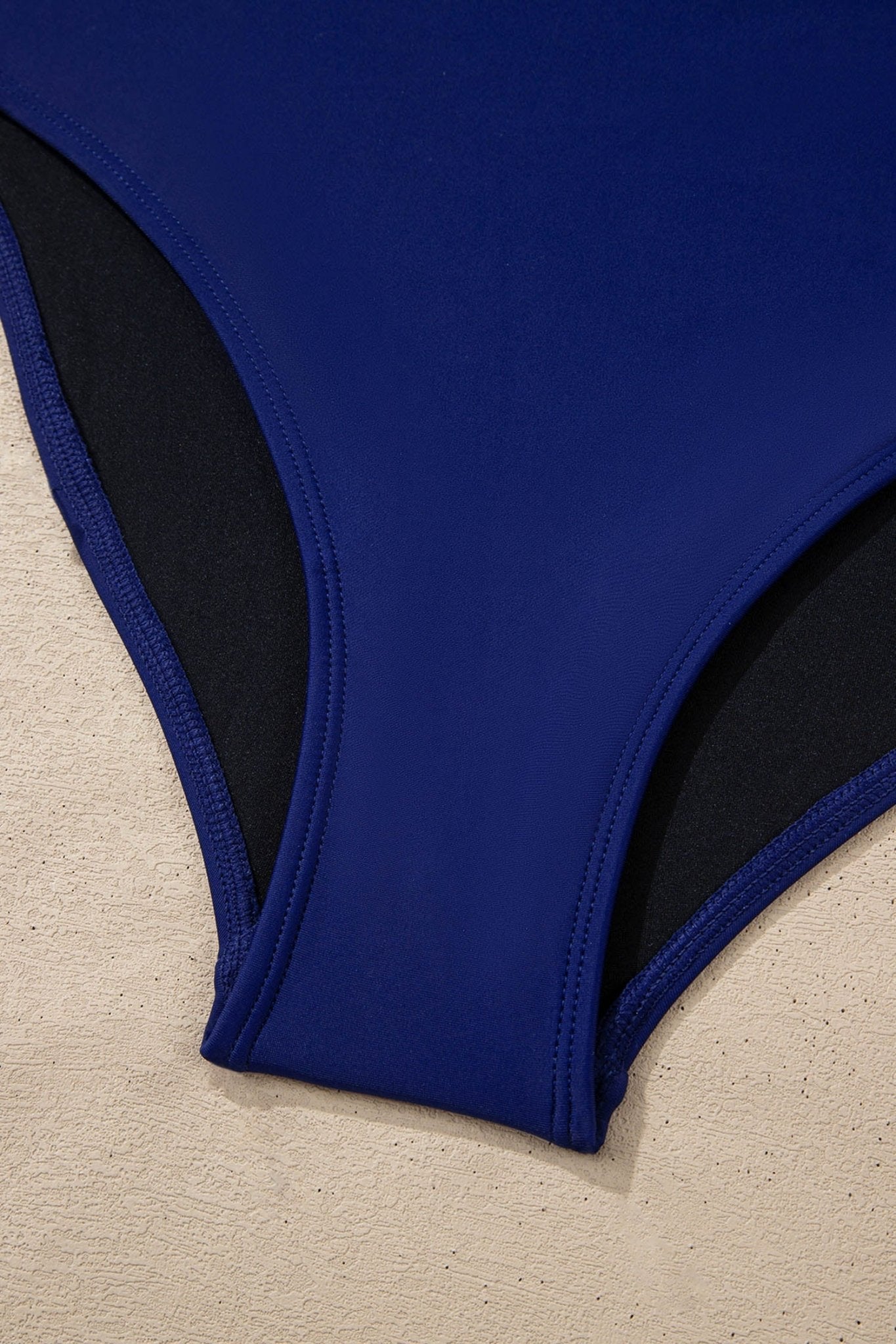 Colorblock Square Neckline One-Piece Swimsuit - Rooted & Reckless Co.