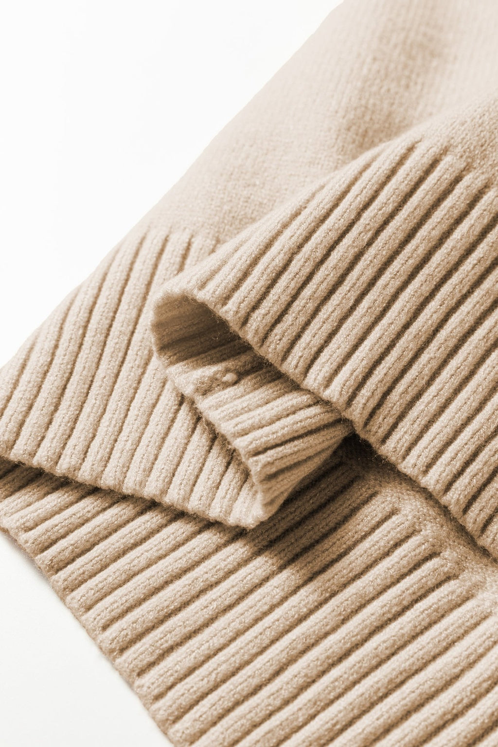 Colorblock Stripe Quarter Zip Collared Sweater - Rooted & Reckless Co.