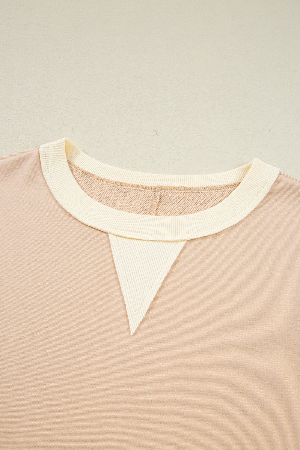 Colorblock Waffle Knit Patchwork Long Sleeve Sweatshirt - Rooted & Reckless Co.