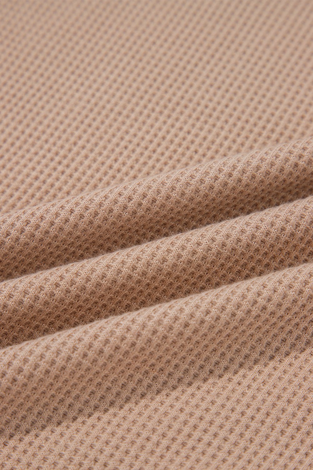 Colorblock Waffle Textured Henley Top - Rooted & Reckless Co.