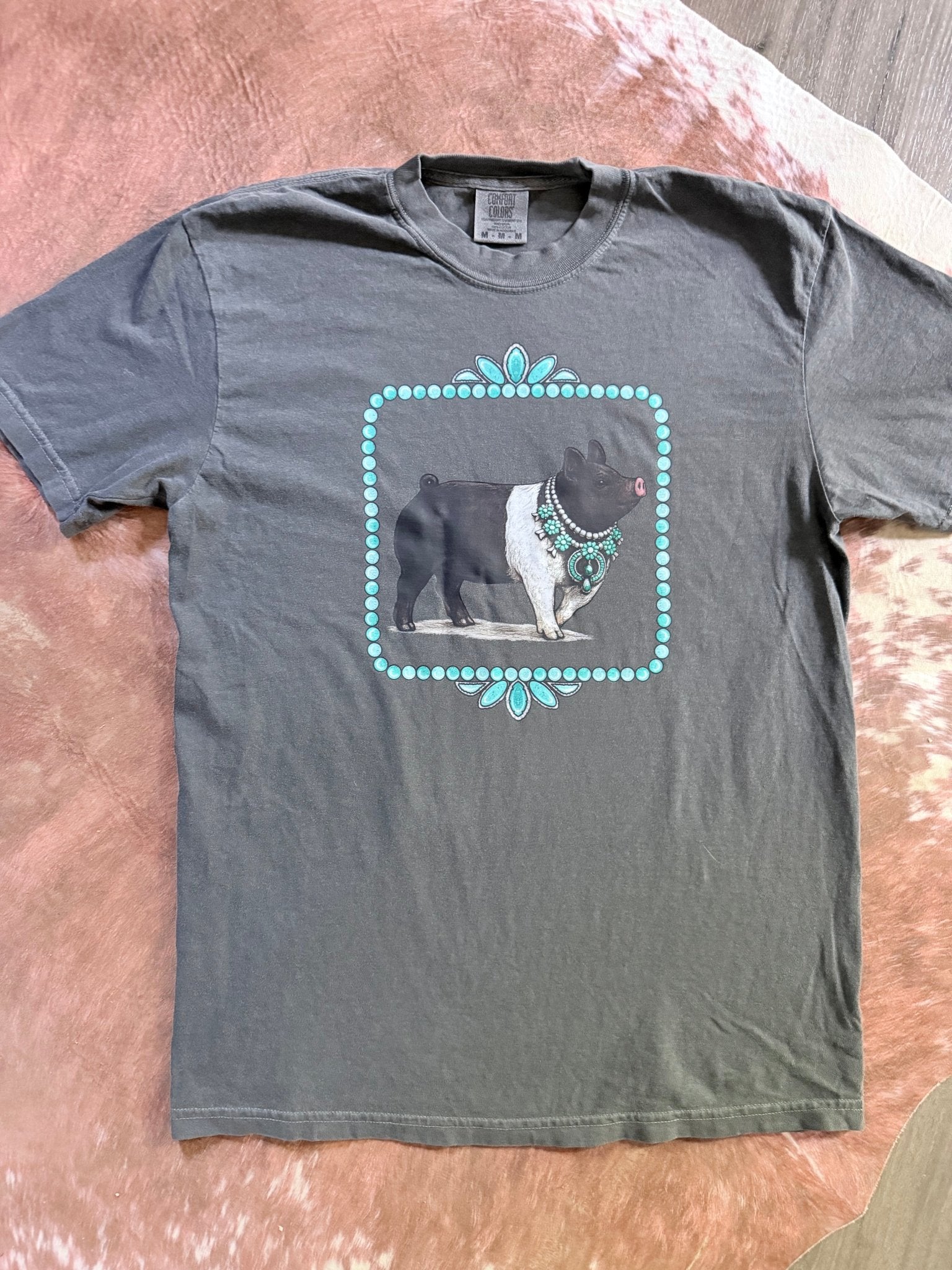 Comfort Color Blinged Out Hamp - Rooted & Reckless Co.