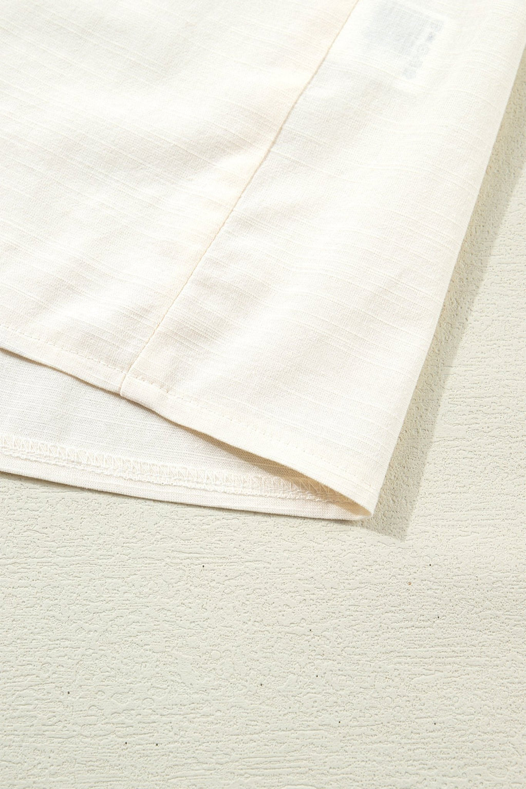 Contrast Trim Buttoned Long Puff Sleeve Shirt - Rooted & Reckless Co.