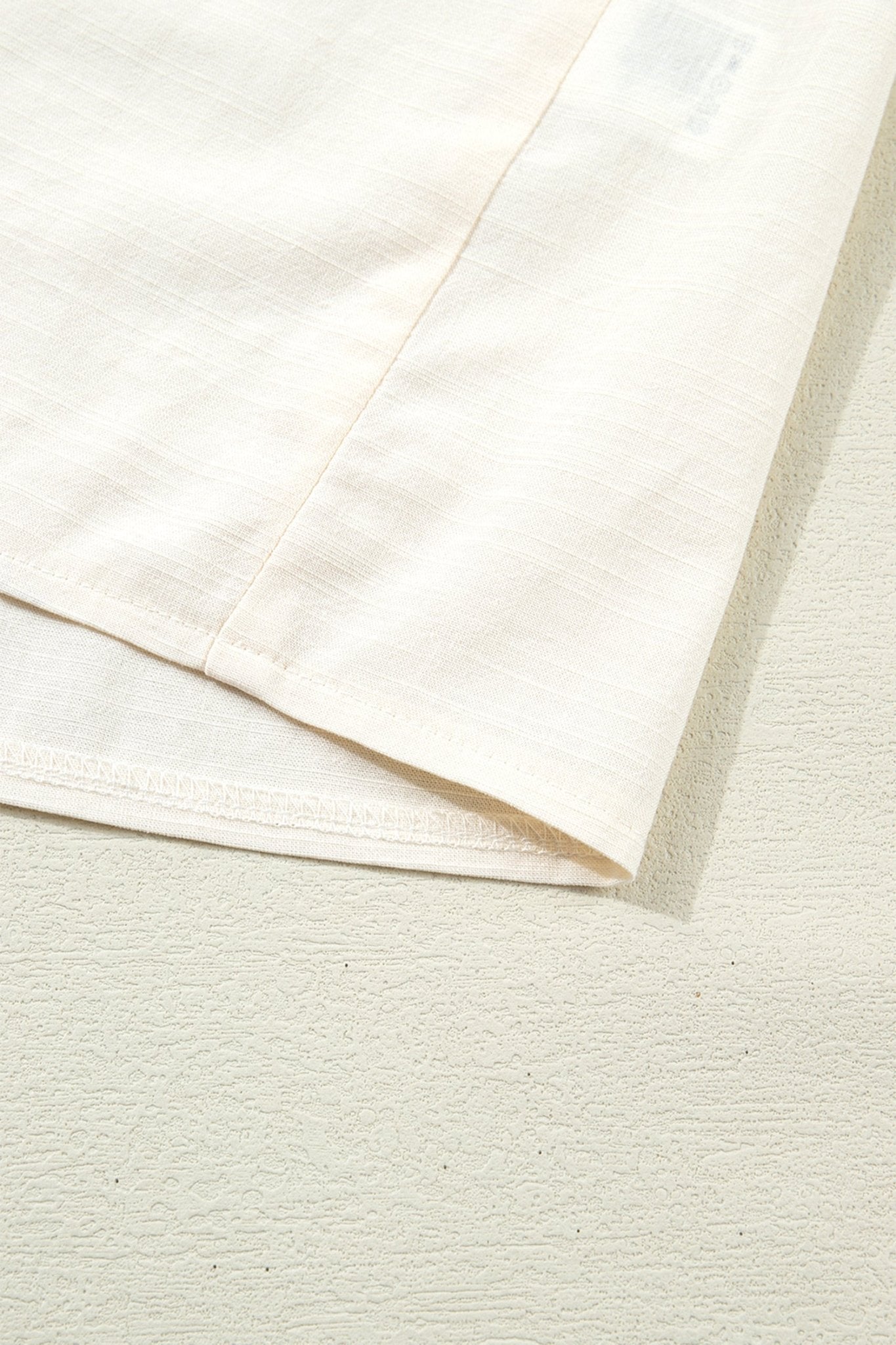 Contrast Trim Buttoned Long Puff Sleeve Shirt - Rooted & Reckless Co.