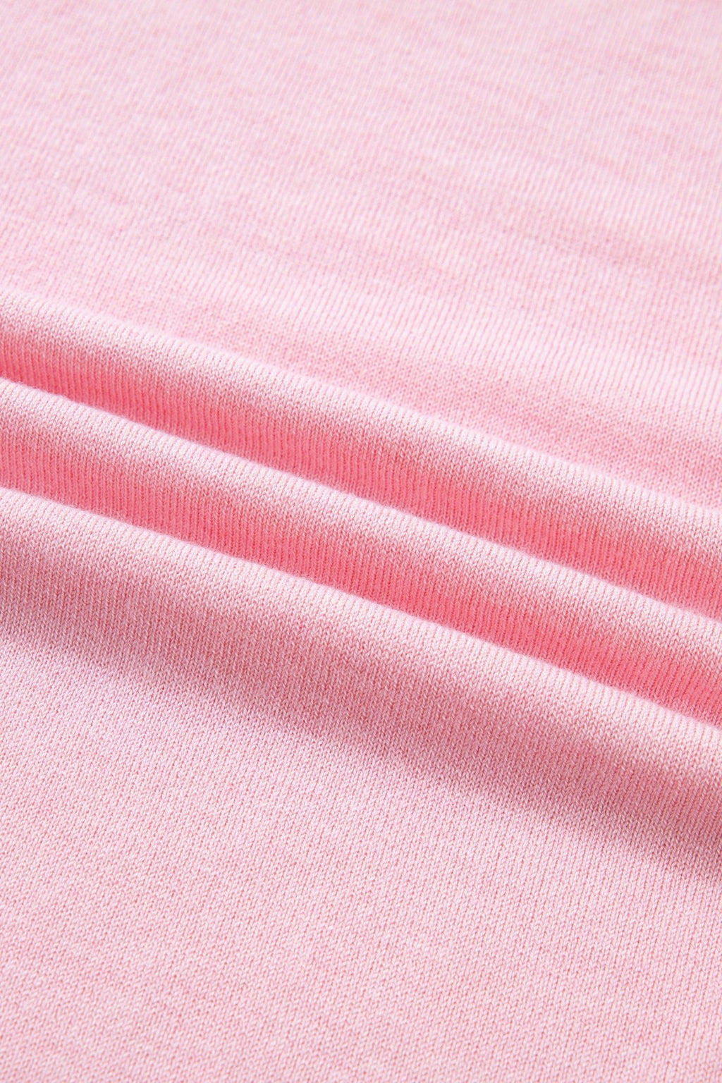 Contrast Wavy Trim Short Sleeve Sweater - Rooted & Reckless Co.