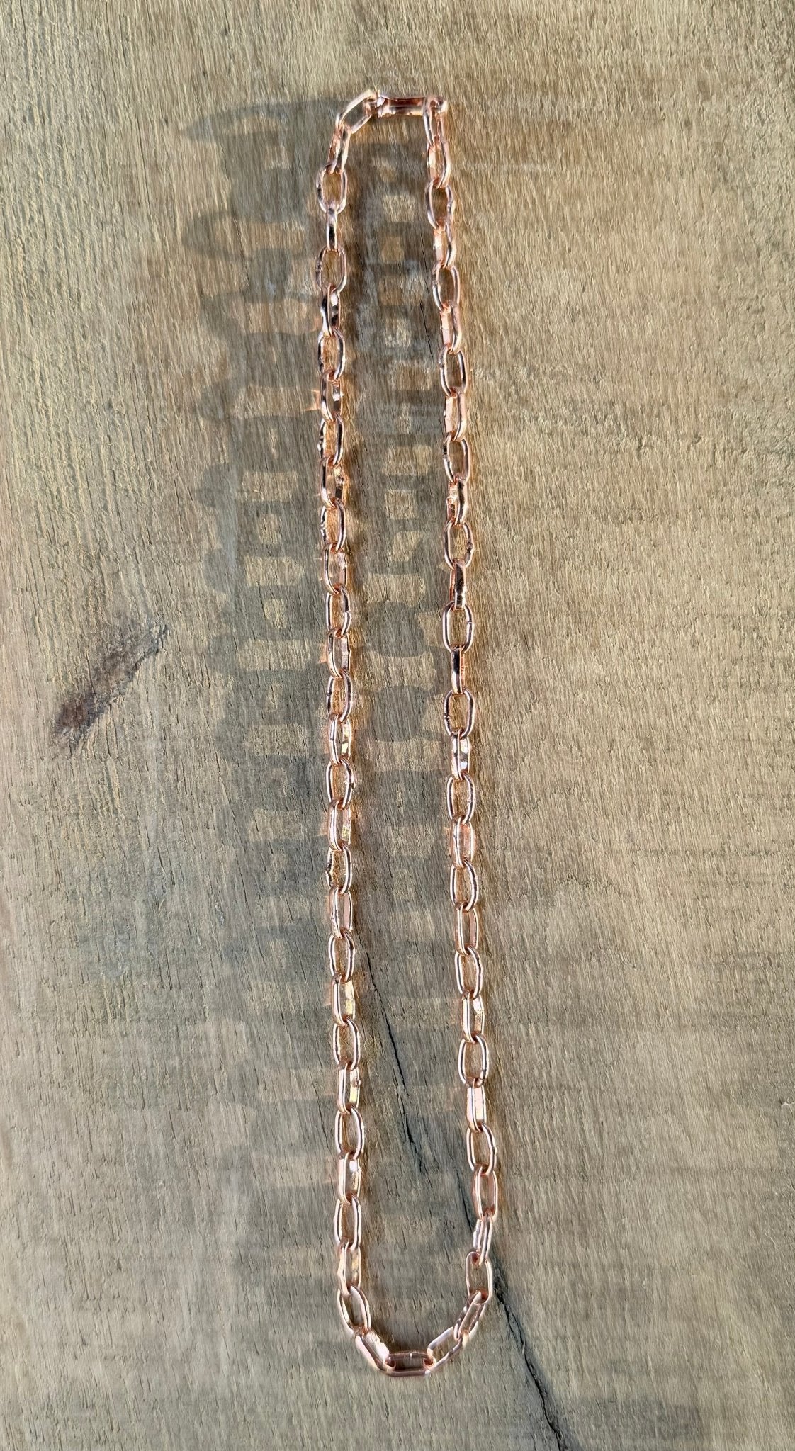 Copper Paperclip Chain - Rooted & Reckless Co.
