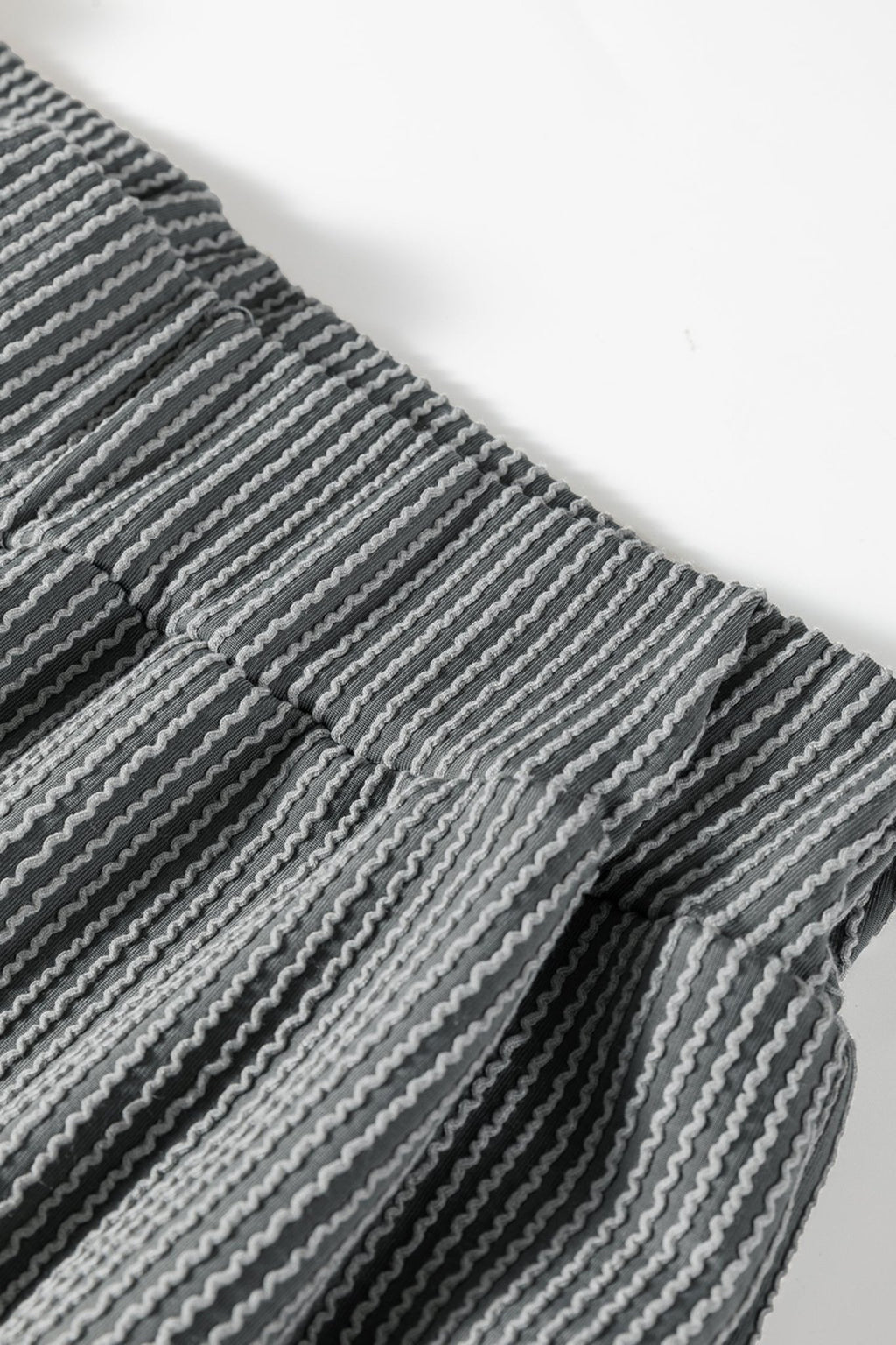 Corded Knit Mock Neck Tee and Pant Set - Rooted & Reckless Co.