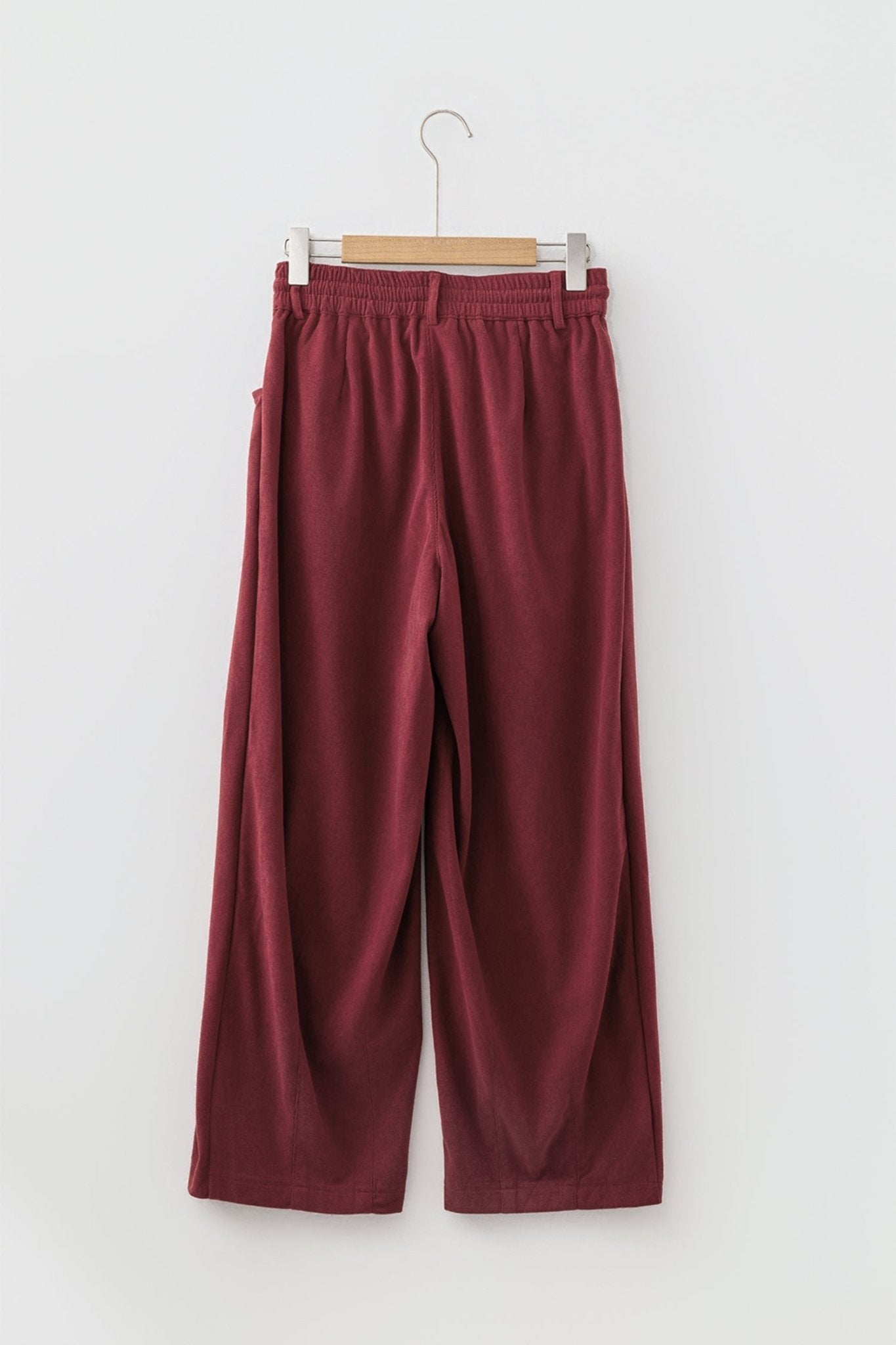 Corduroy Drawstring Waist Pleated Straight Leg Pants - Rooted & Reckless Co.