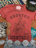 Country & Western Cowgirl Graphic Tee - Rooted & Reckless Co.