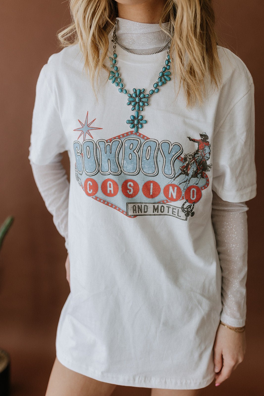 Cowboy Casino Motel Graphic Tee - Rooted & Reckless Co.