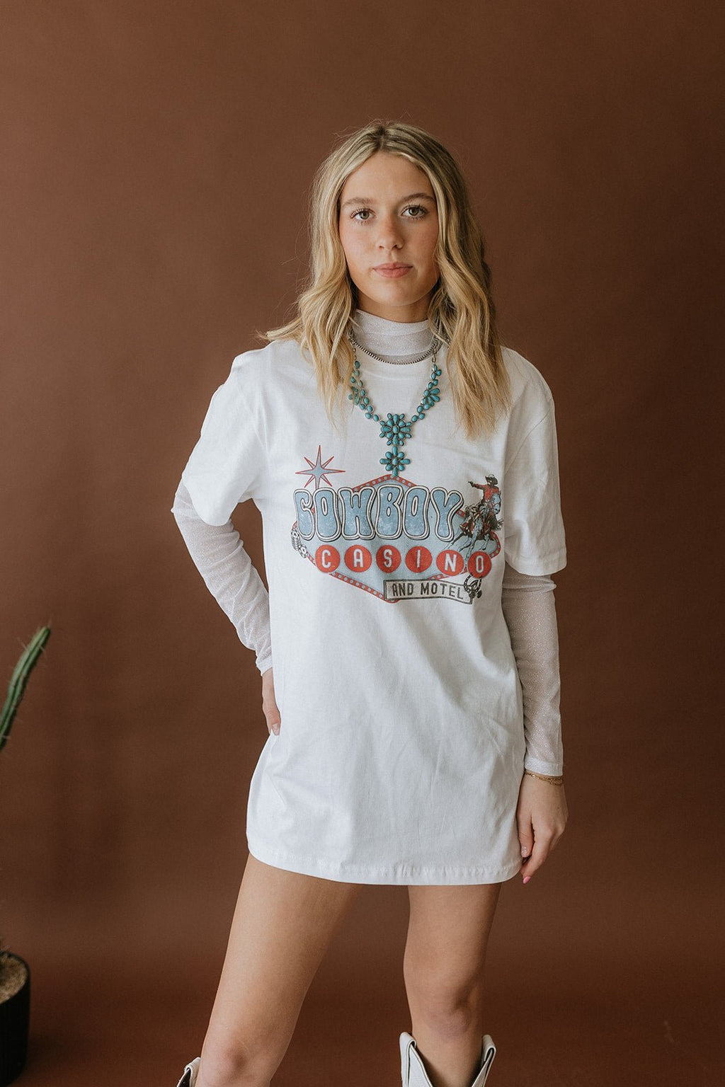 Cowboy Casino Motel Graphic Tee - Rooted & Reckless Co.