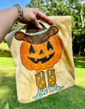 Cowboy pumpkin tee or sweatshirt - Rooted & Reckless Co.
