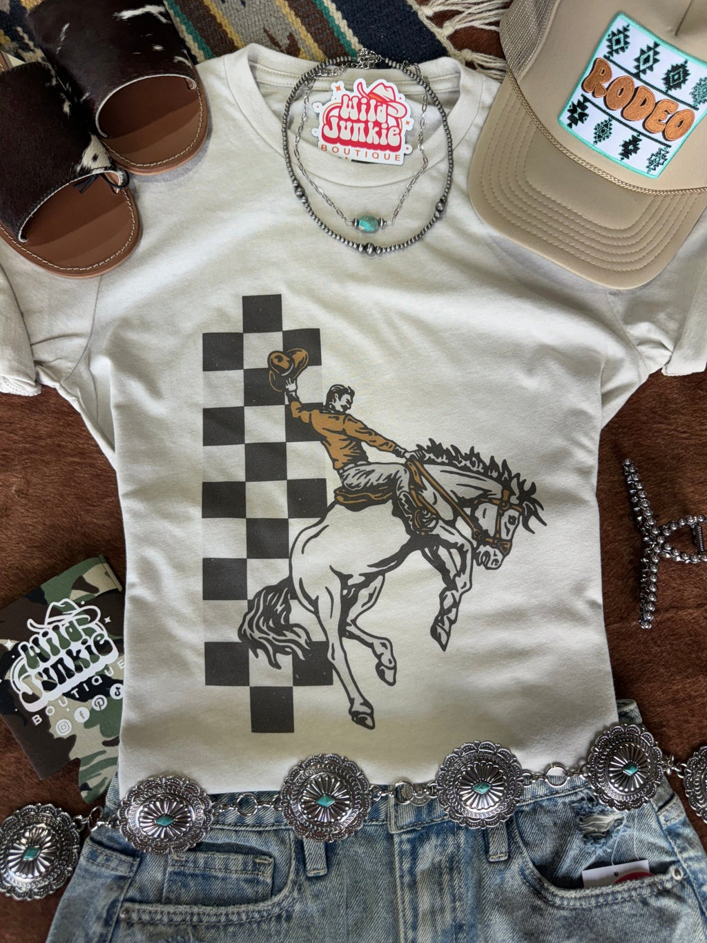 Cowboy Rider Graphic Tee - Rooted & Reckless Co.