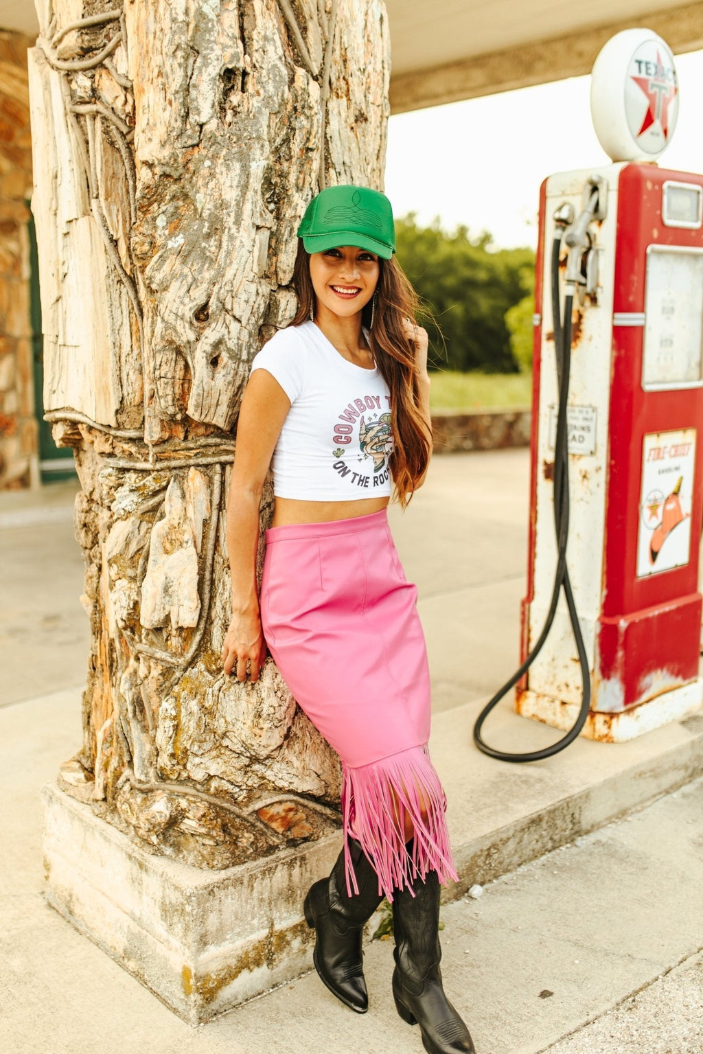 Cowboy Tears Babydoll Graphic Tee - Rooted & Reckless Co.